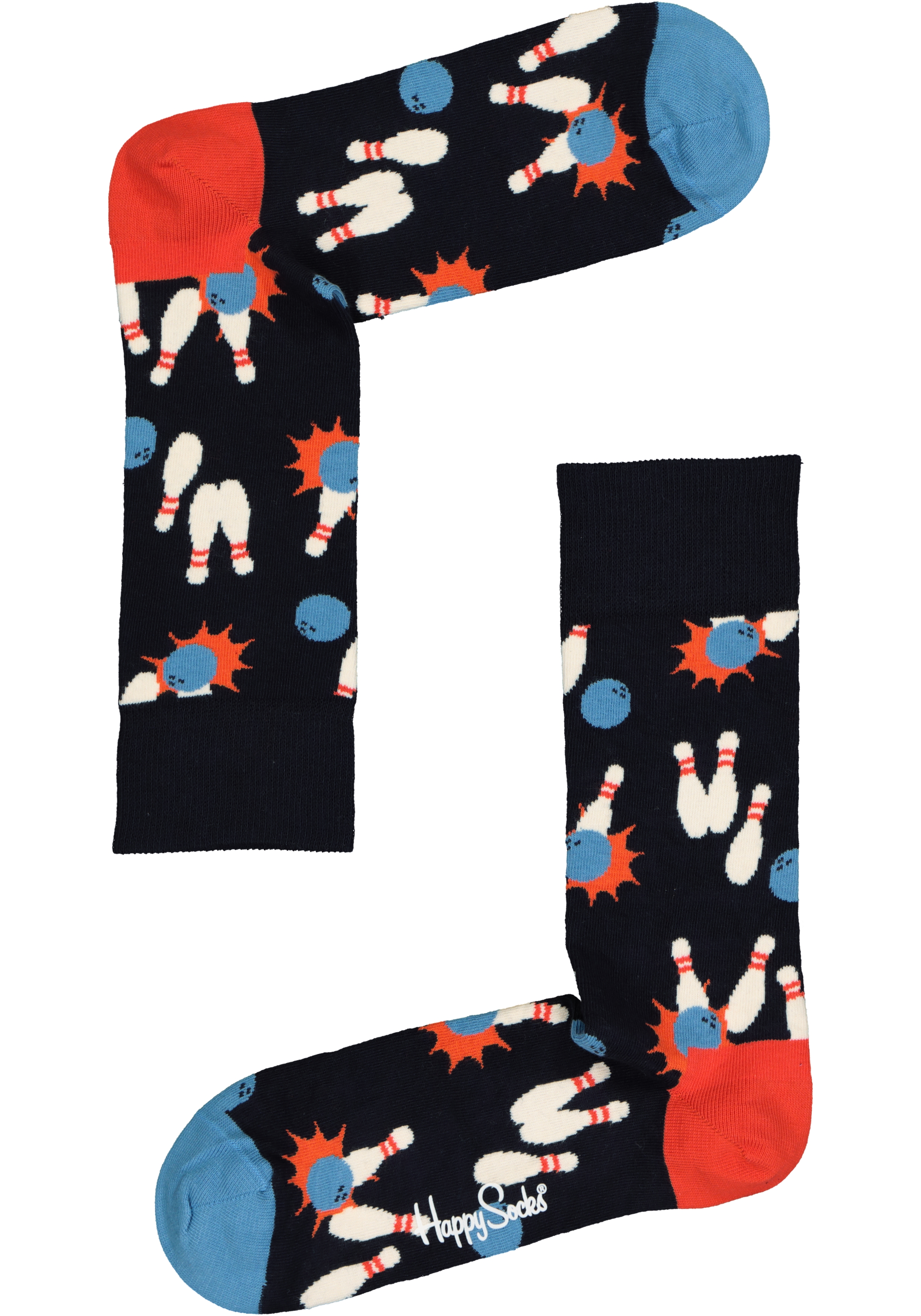 Happy Socks Bowling Sock, unisex sokken