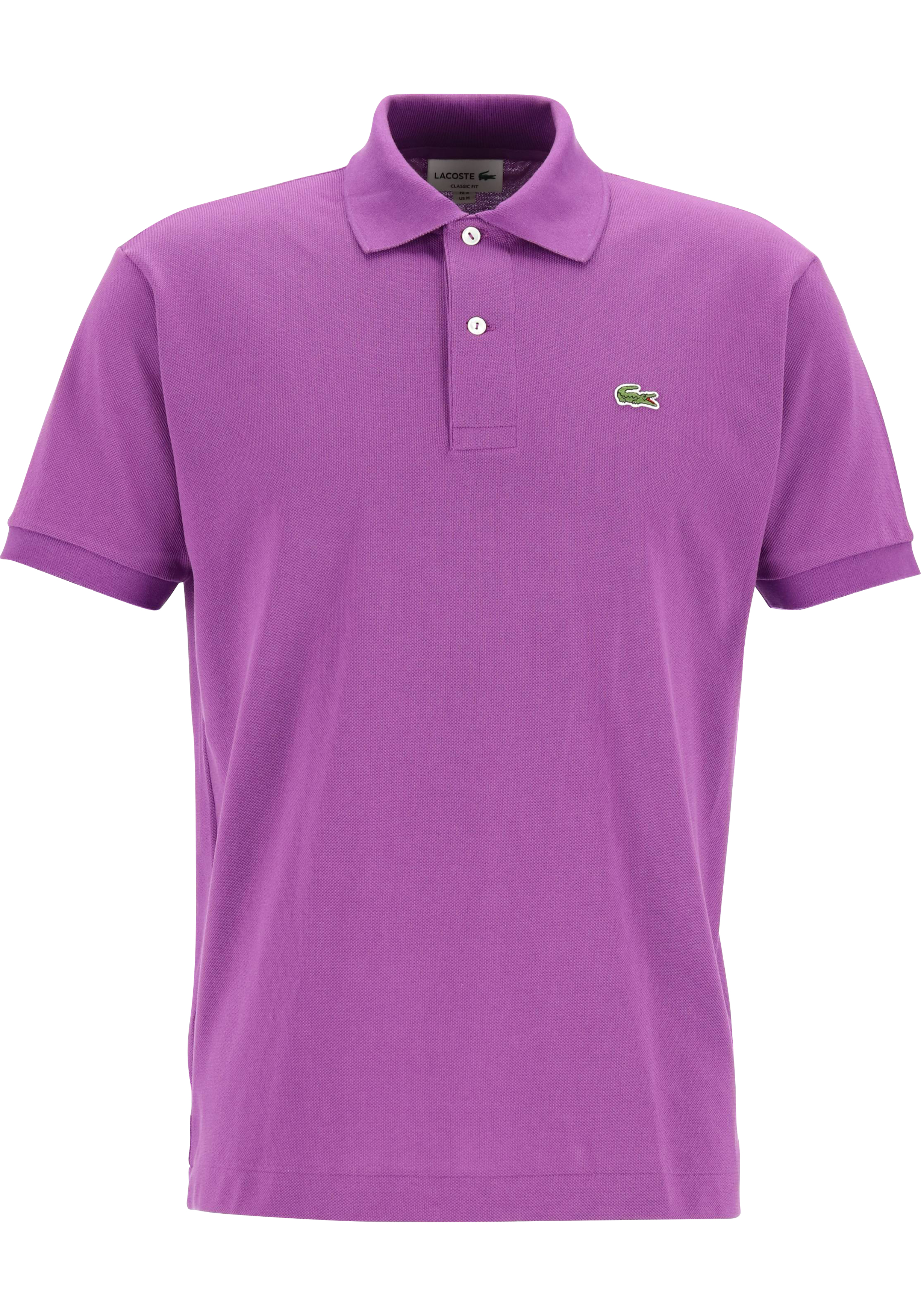 Lacoste Classic Fit polo, mauve paars