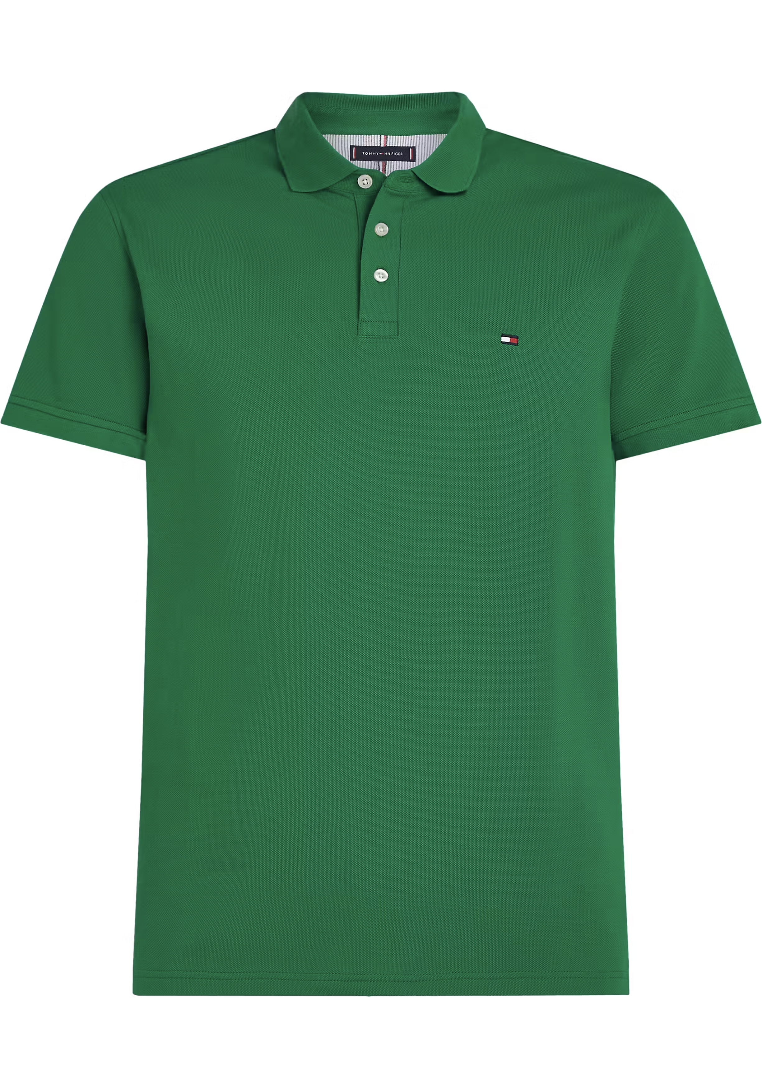 Tommy Hilfiger 1985 Slim Polo, heren poloshirt, groen