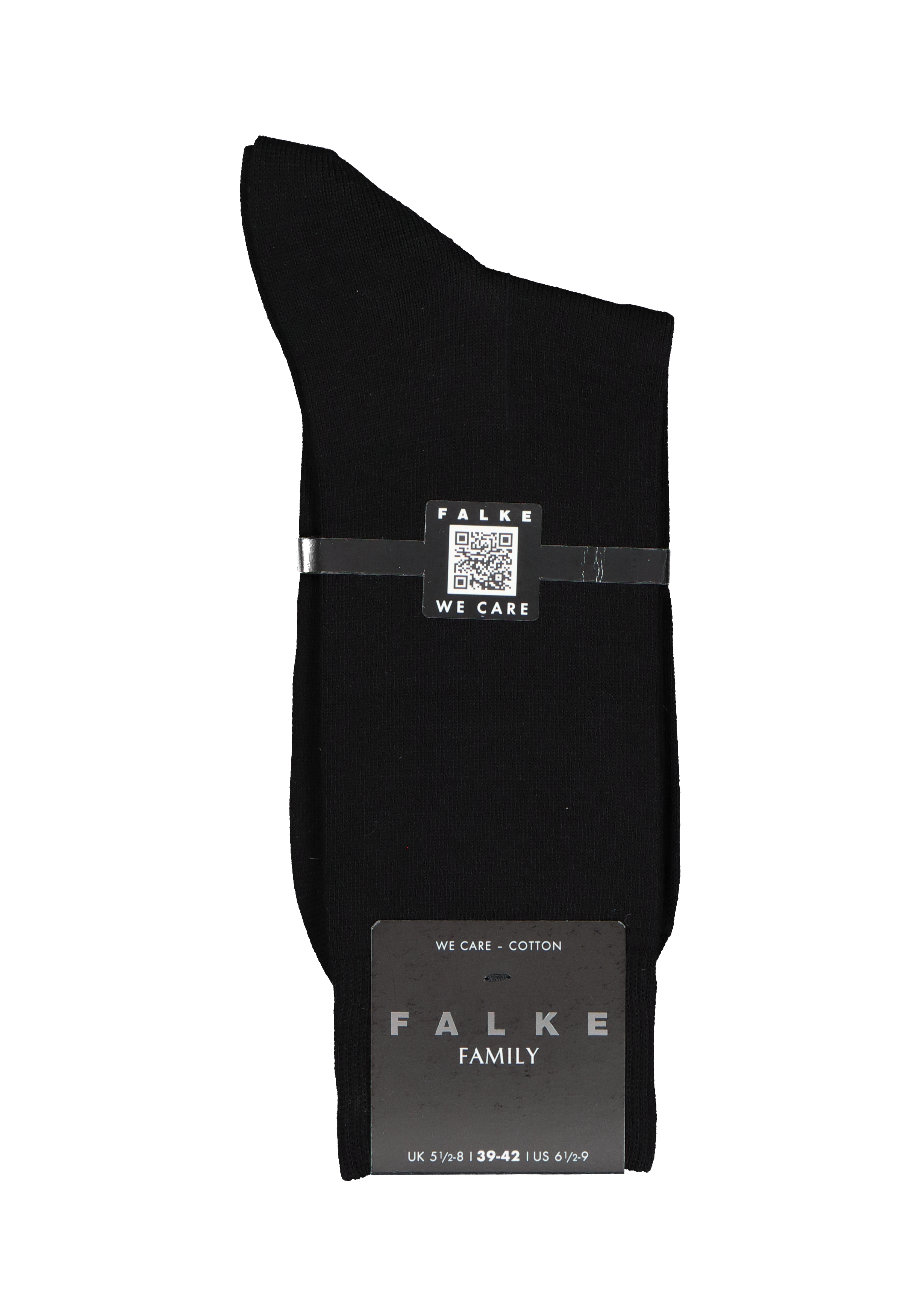 FALKE Family herensokken, zwart (black)