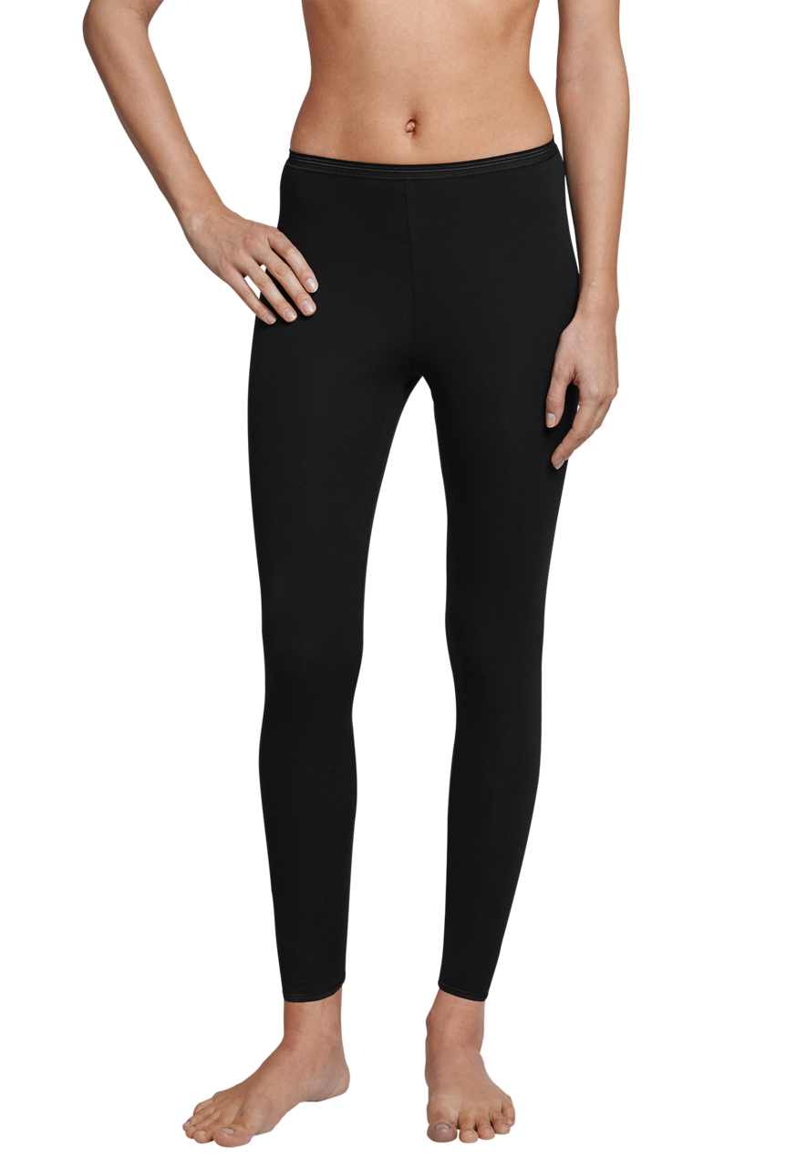 SCHIESSER Luxury legging (1-pack), dames legging zwart