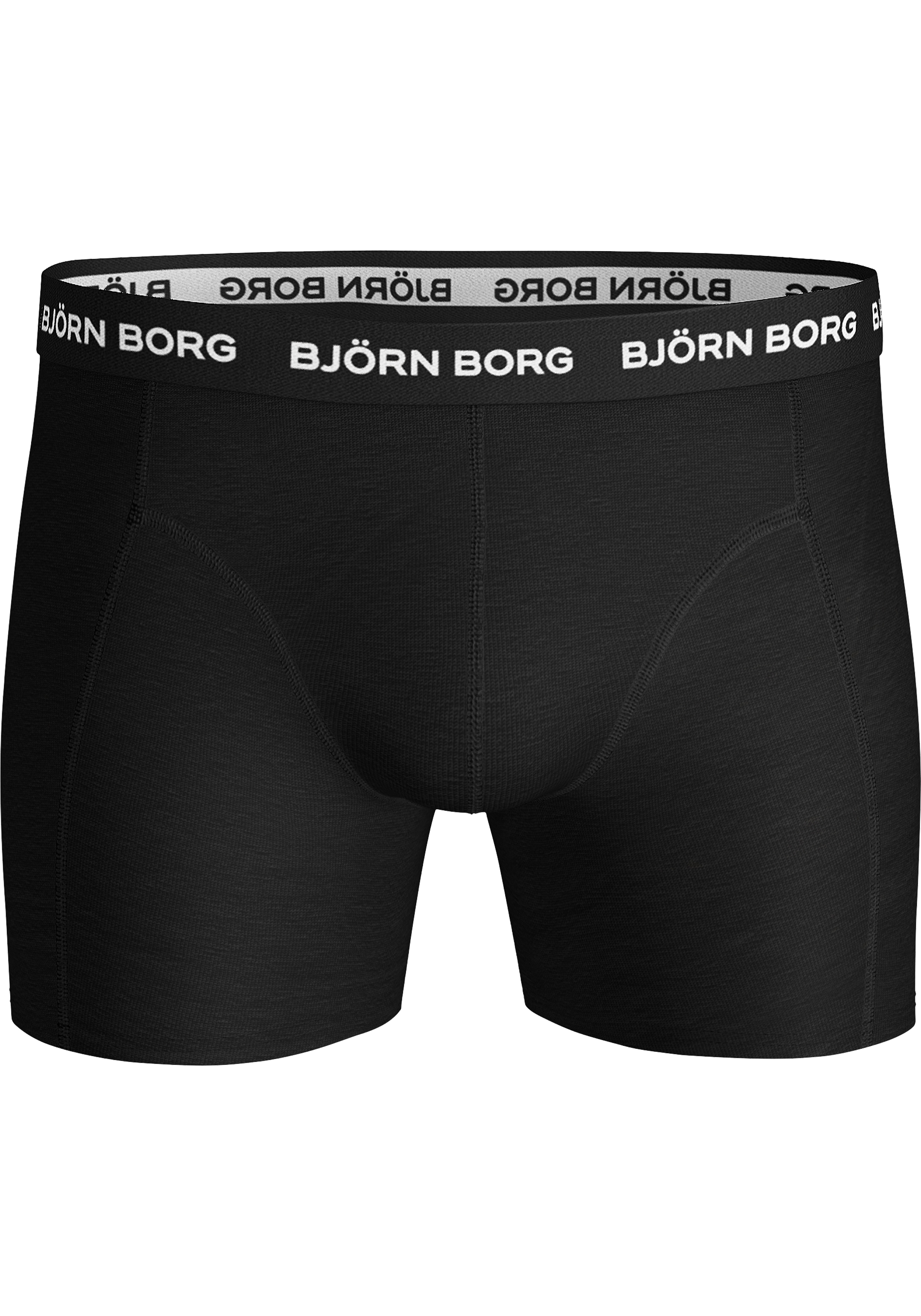 Bjorn Borg boxershorts Essential (3-pack), heren boxers normale lengte, zwart