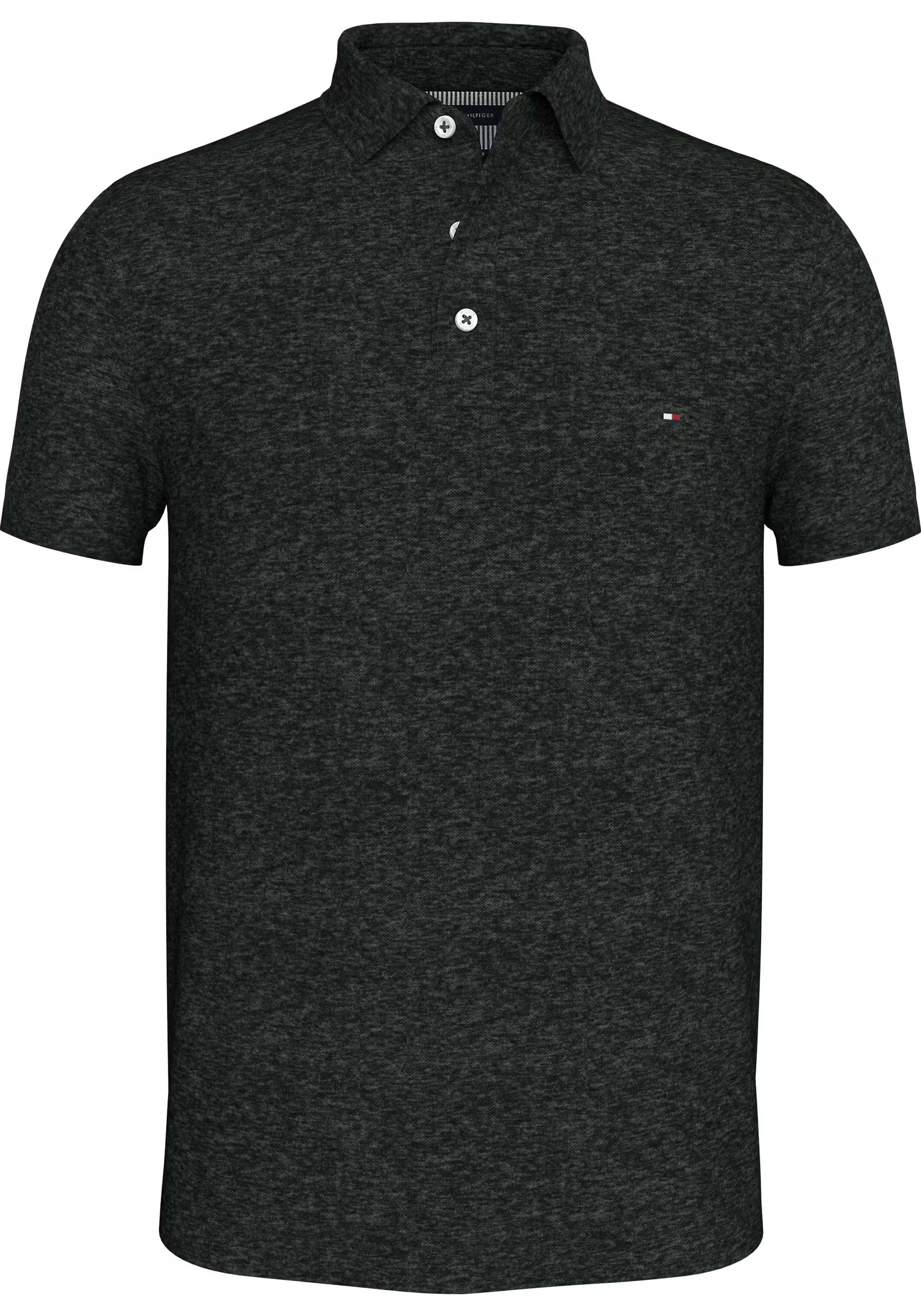 Tommy Hilfiger 1985 Slim Polo, heren poloshirt, rood