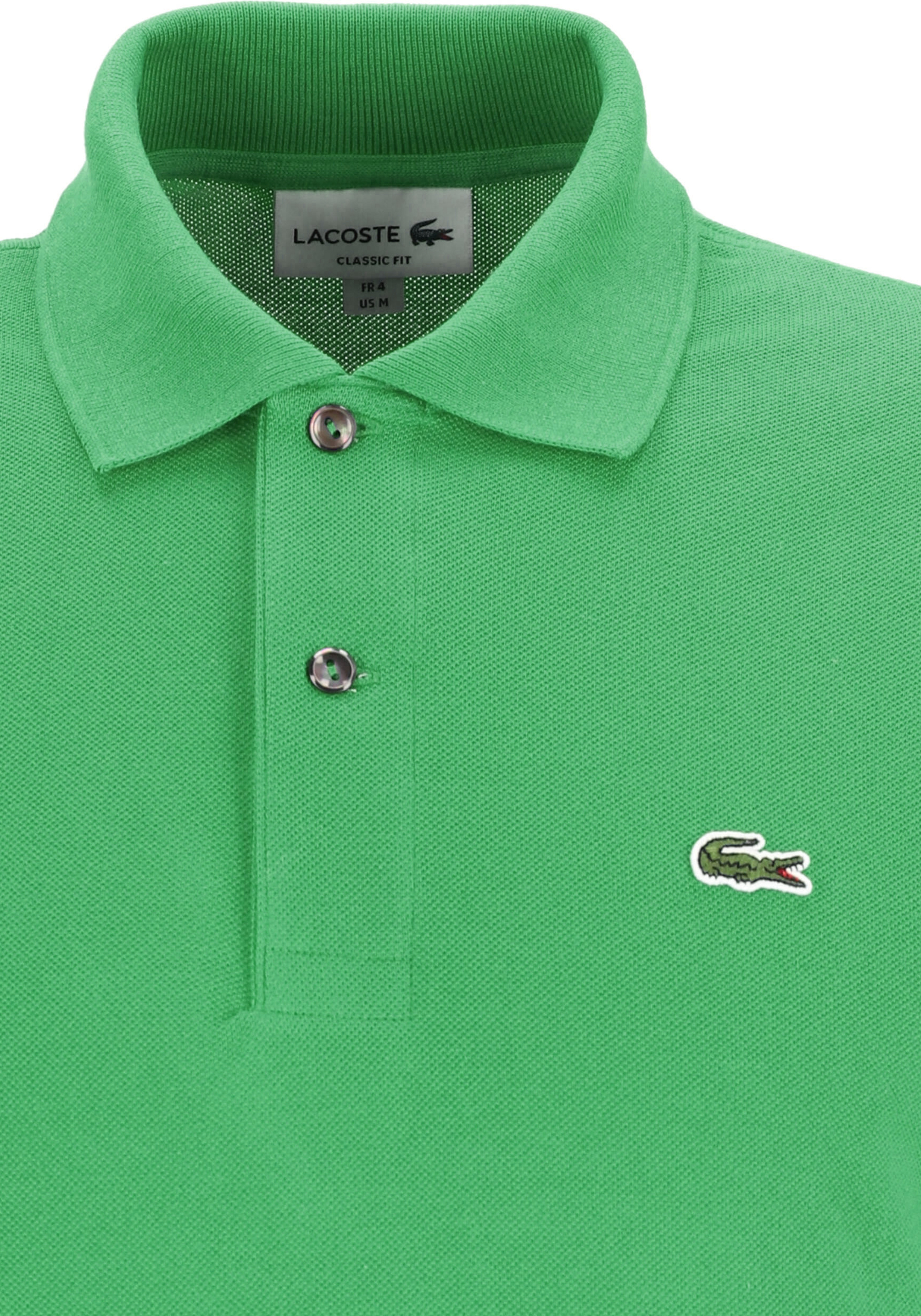 Lacoste Classic Fit polo, mint lichtgroen