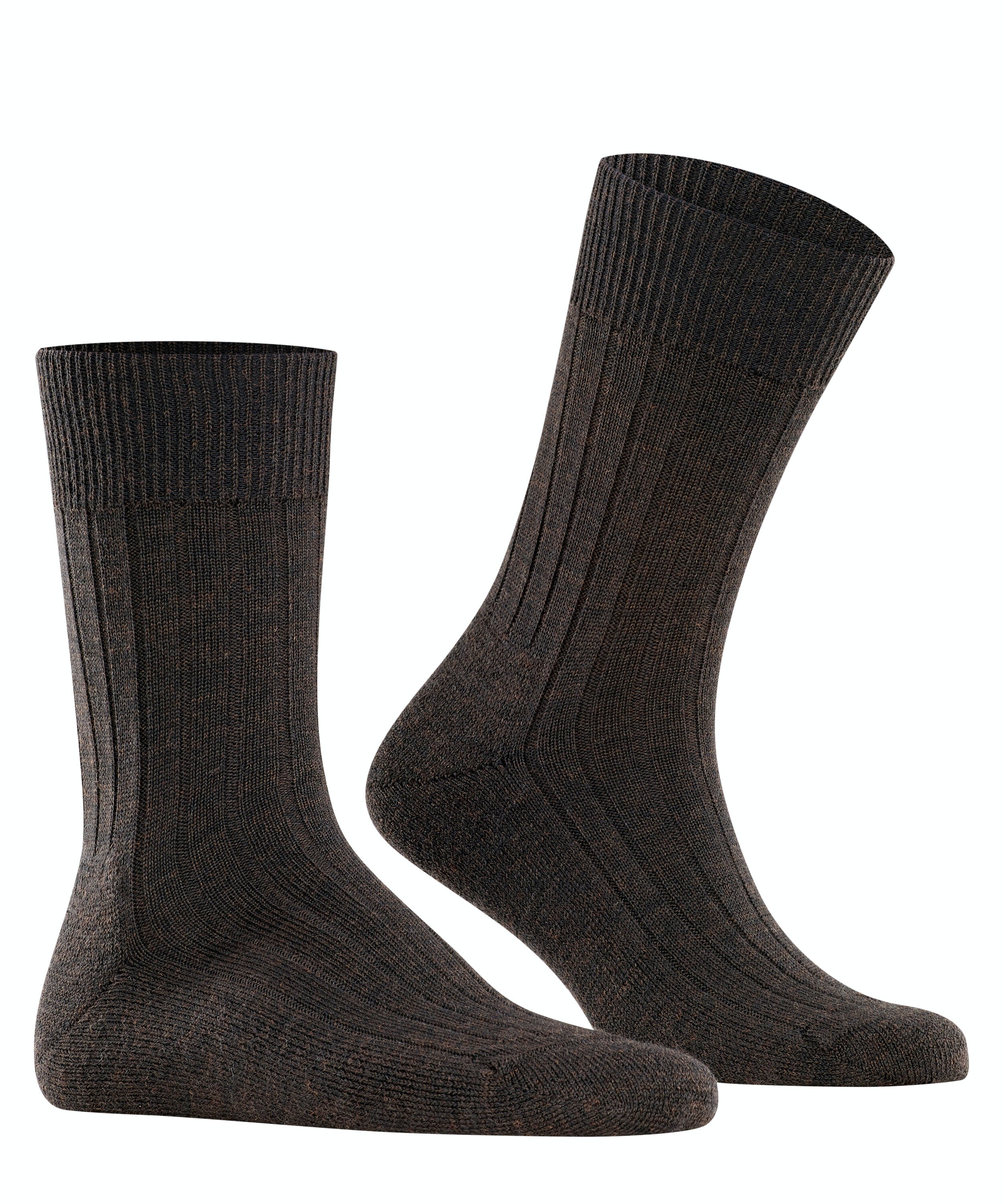 FALKE Teppich im Schuh herensokken, bruin (dark brown)