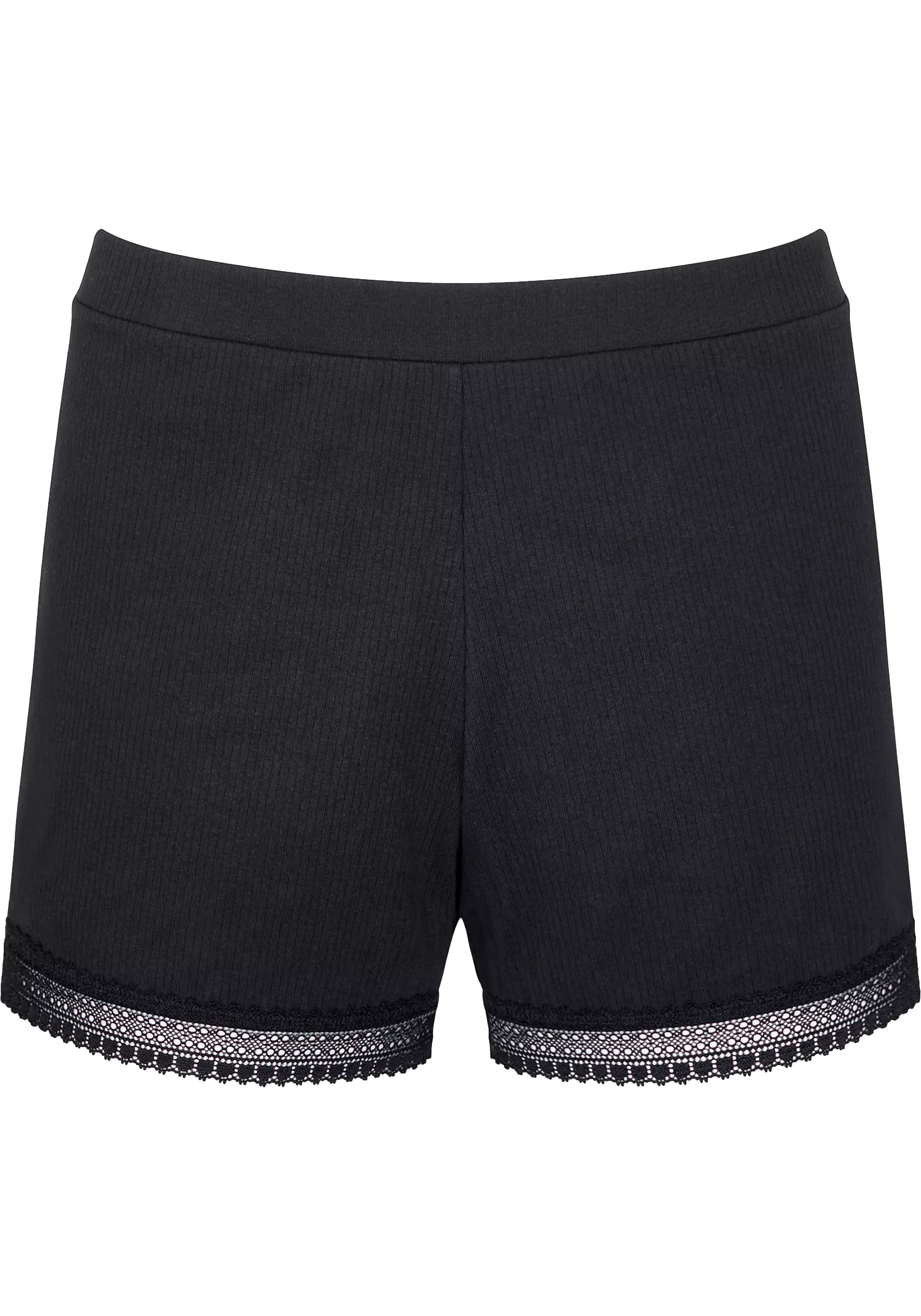 Sloggi Women GO Ribbed Short (1-pack), dames boxer, zwart