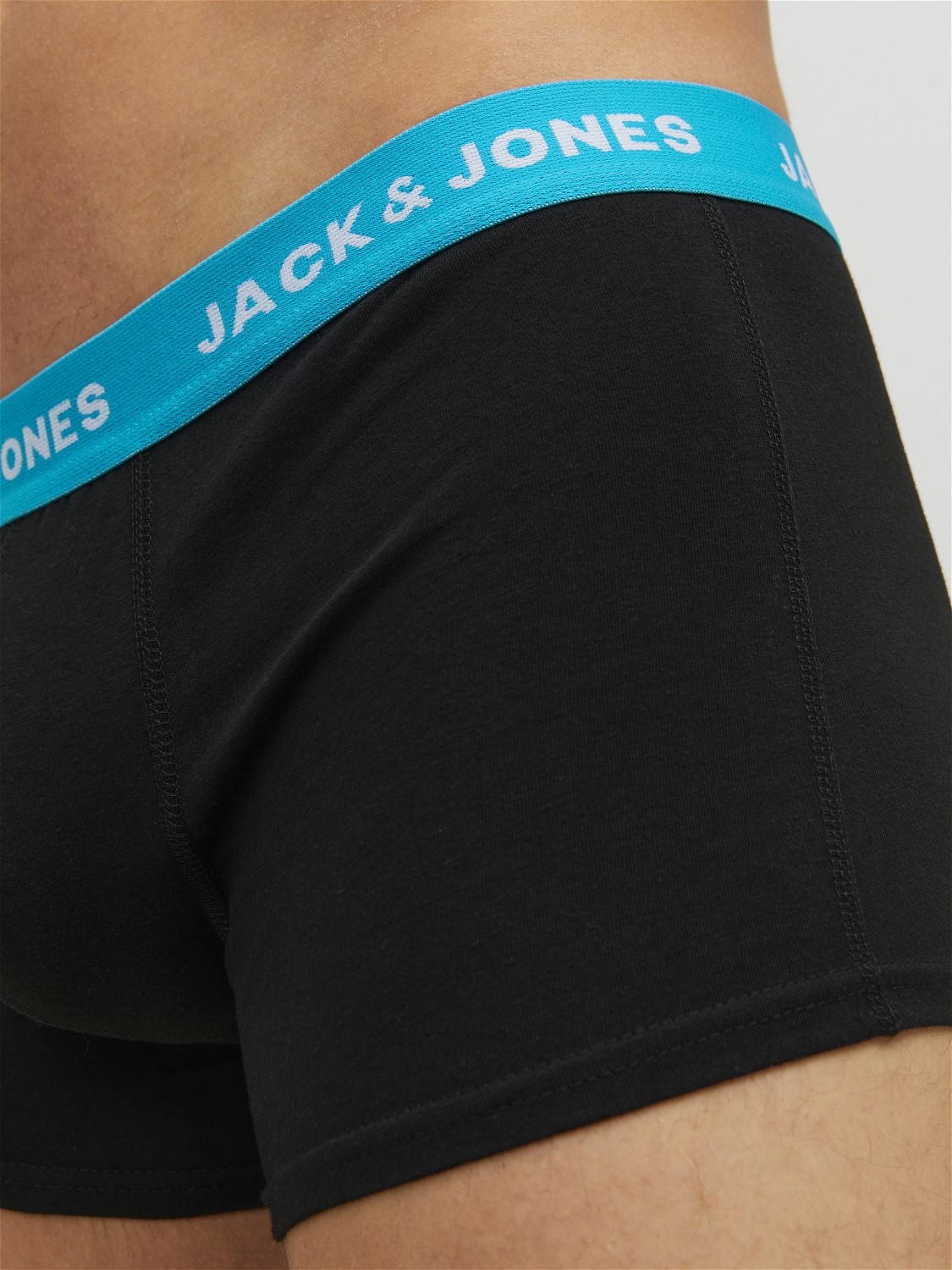 JACK & JONES Jacrich trunks (2-pack), heren boxers normale lengte, blauw