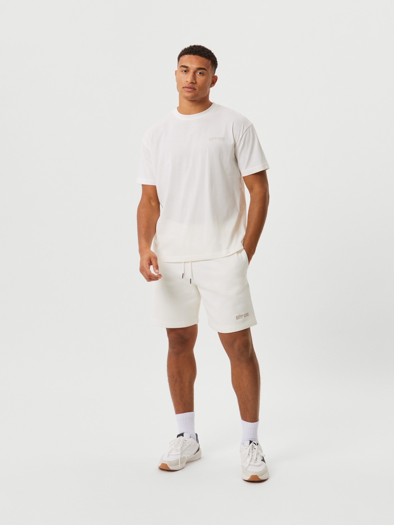 Bjorn Borg training T-shirt, off white