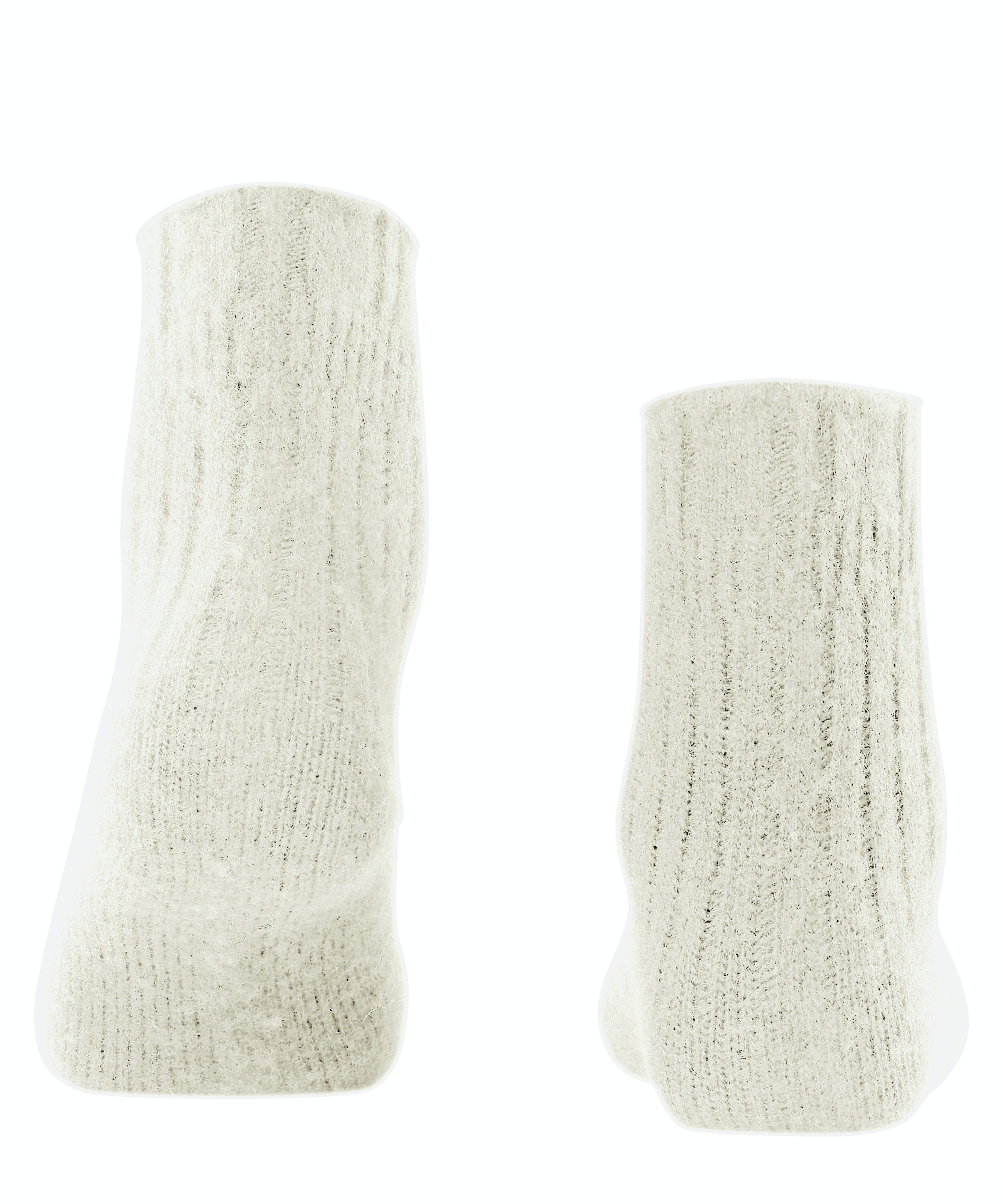 FALKE Bedsock Rib damessokken, beige (off-white)