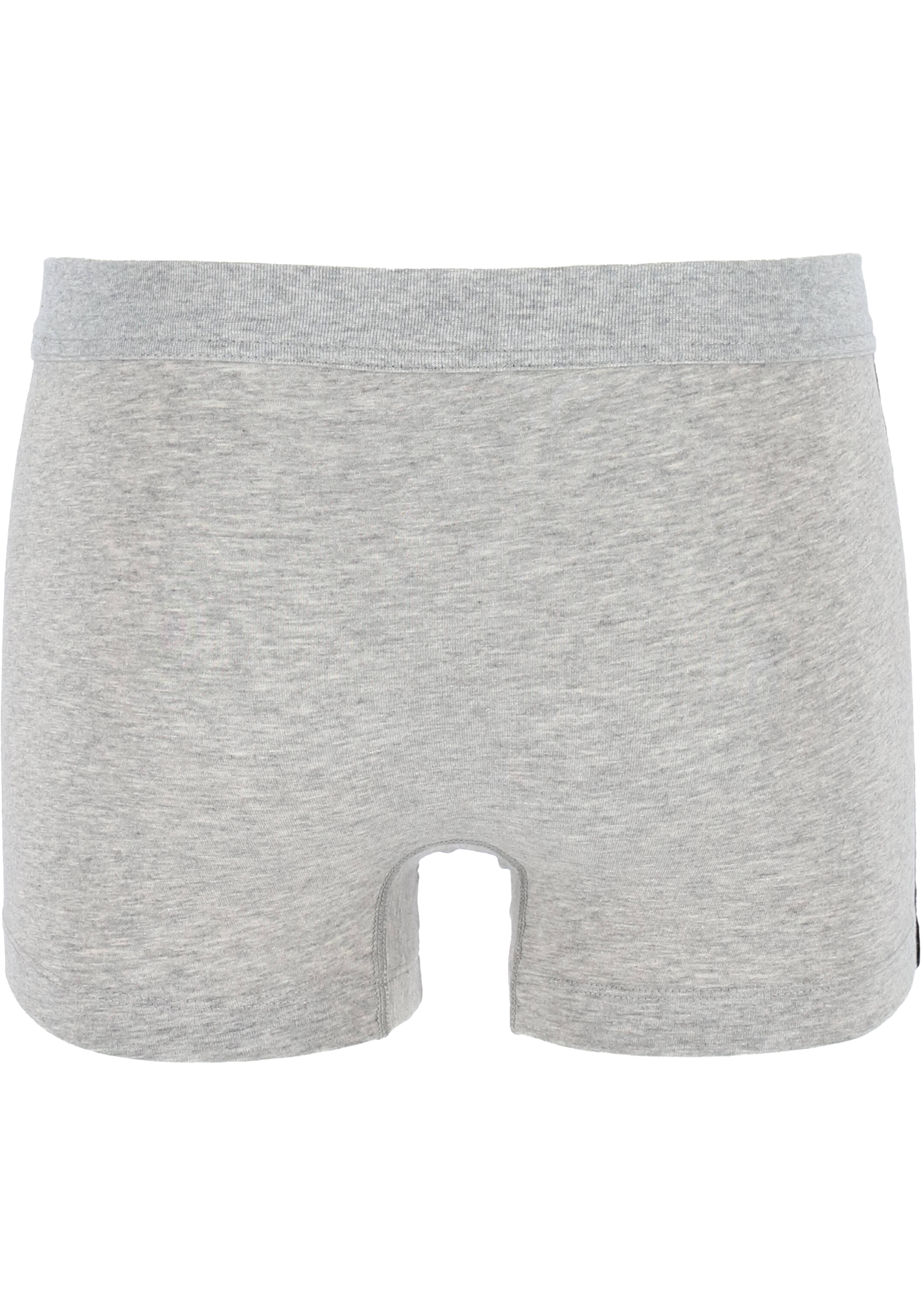 SCHIESSER 95/5 Stretch shorts (3-pack), zwart, blauw en grijs