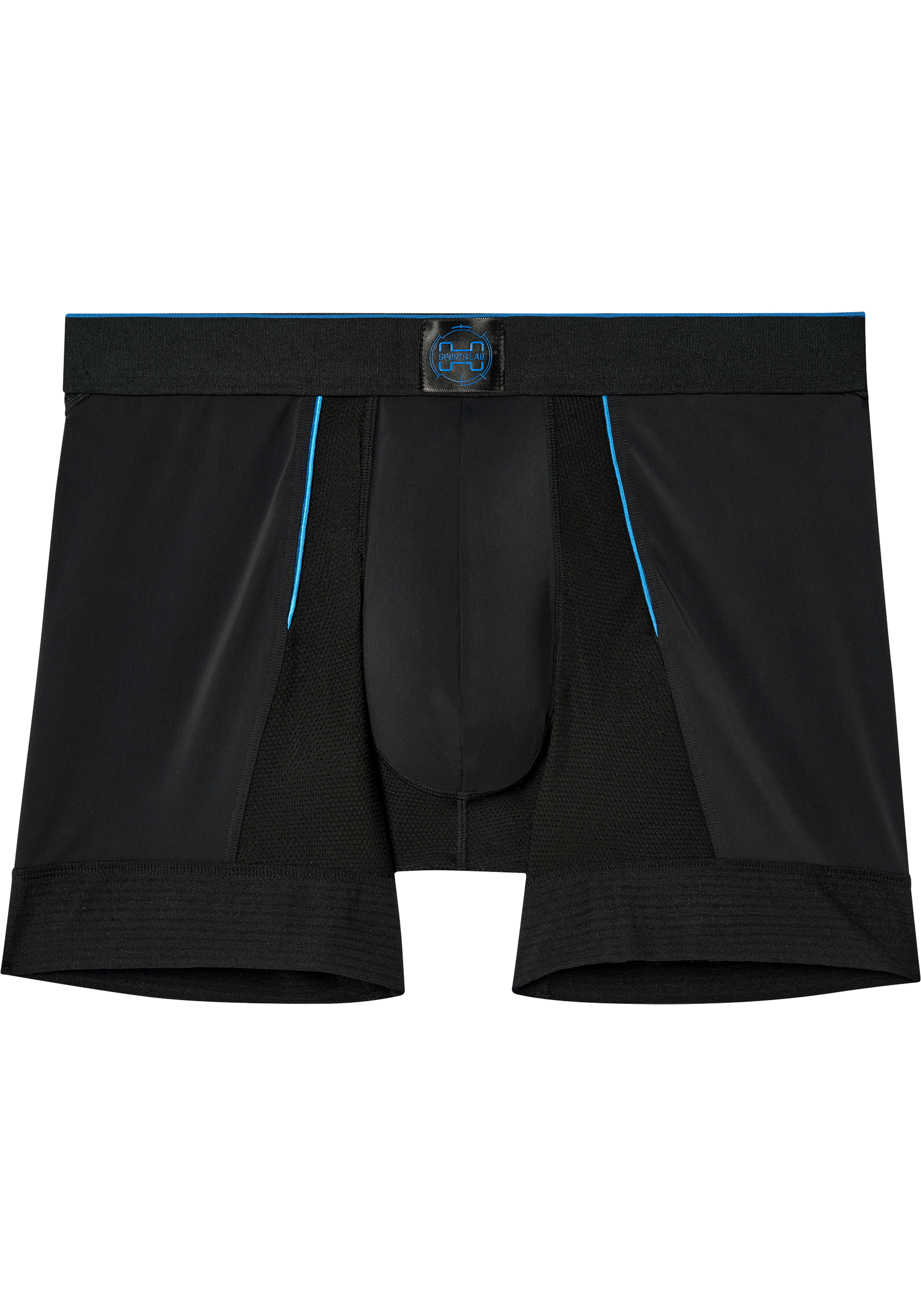 HOM Sports lab boxer briefs (1-pack), heren boxer, zwart