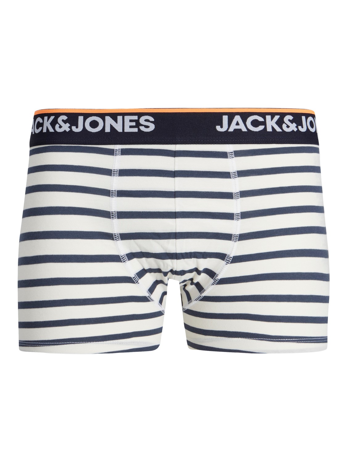 JACK & JONES Jacdave trunks (3-pack), heren boxers normale lengte, blauw en grijs