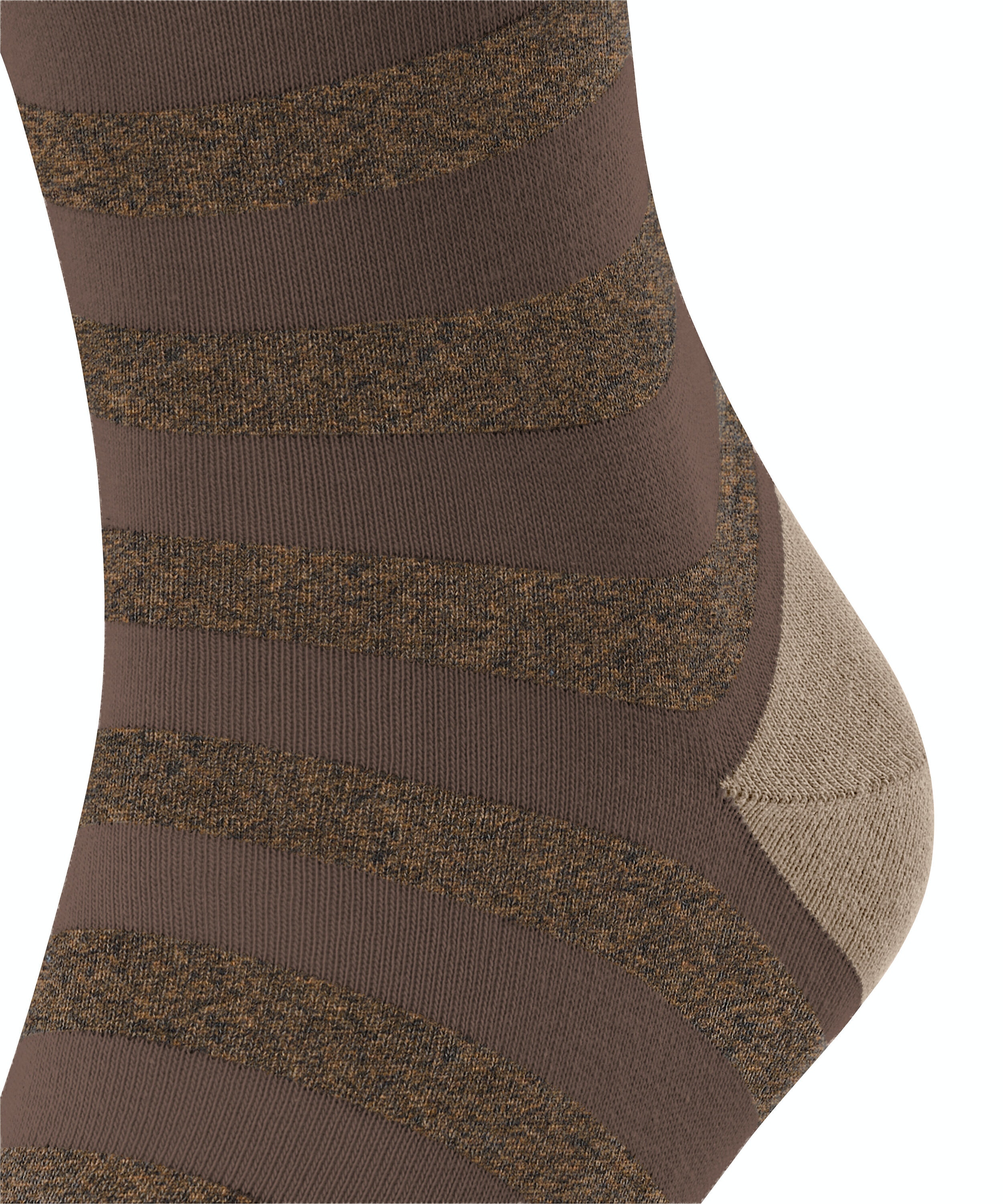 FALKE Sensitive Mapped Line herensokken, beige (sesame)