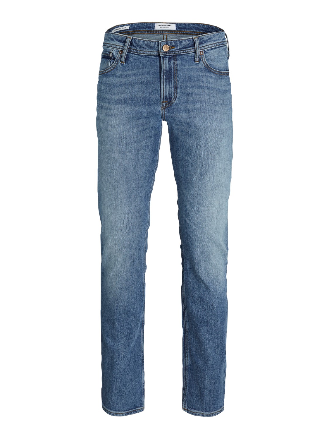 JACK & JONES Clark Original regular fit, heren jeans, denimblauw