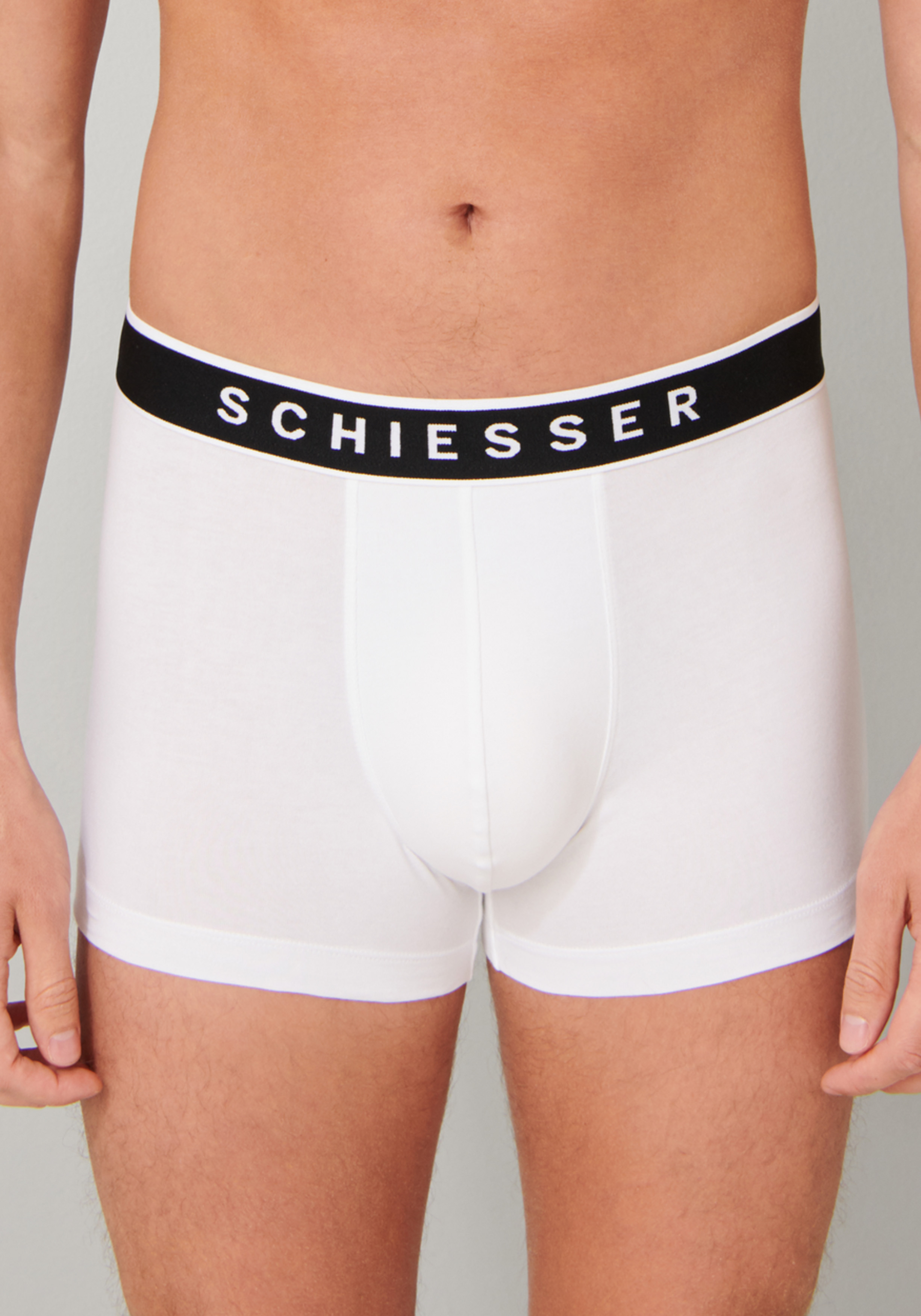 SCHIESSER 95/5 shorts (3-pack), wit