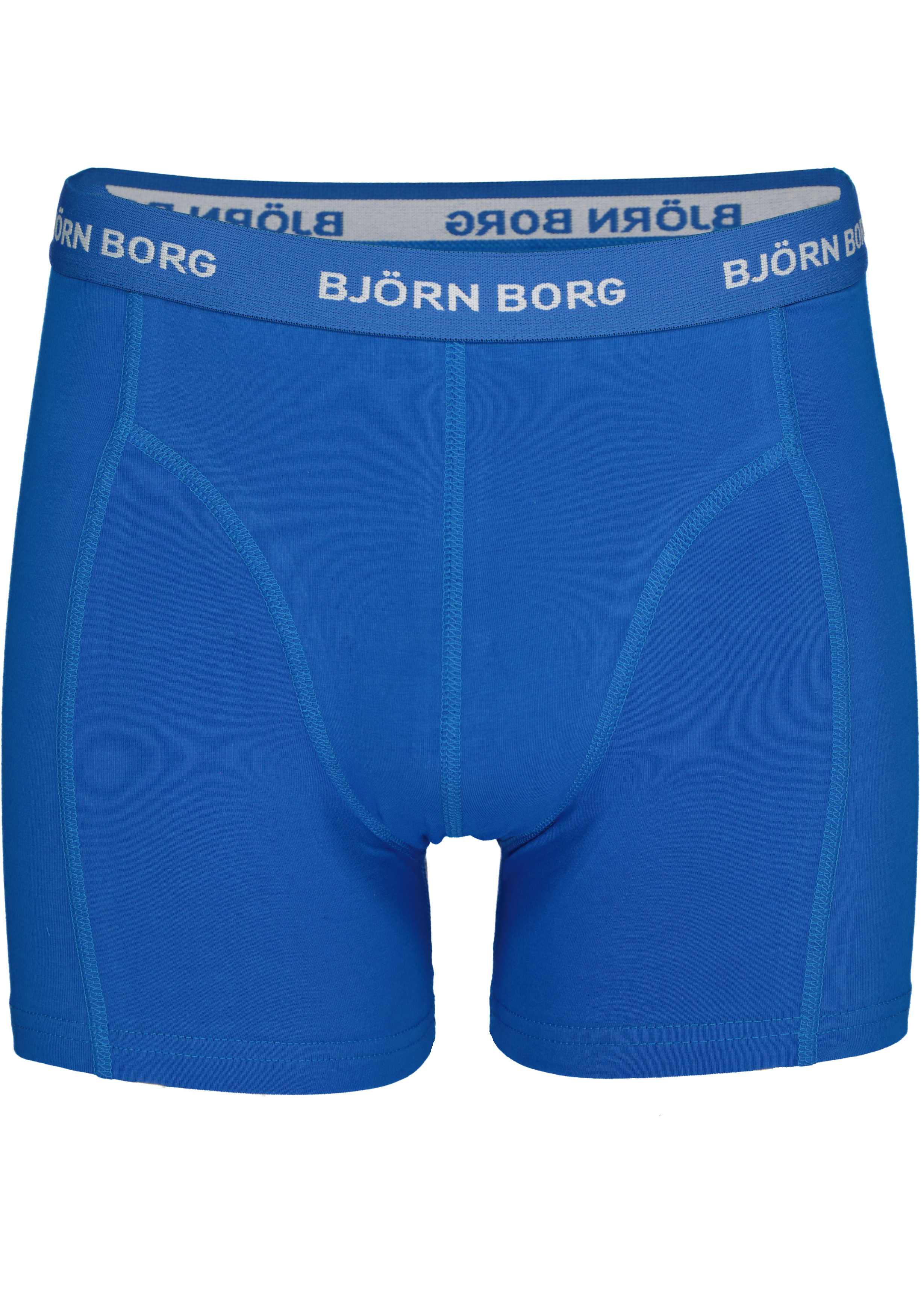 Bjorn Borg boxershorts Essential (5-pack), heren boxers normale lengte, zwart, donkerblauw, blauw, kobaltblauw en grijs