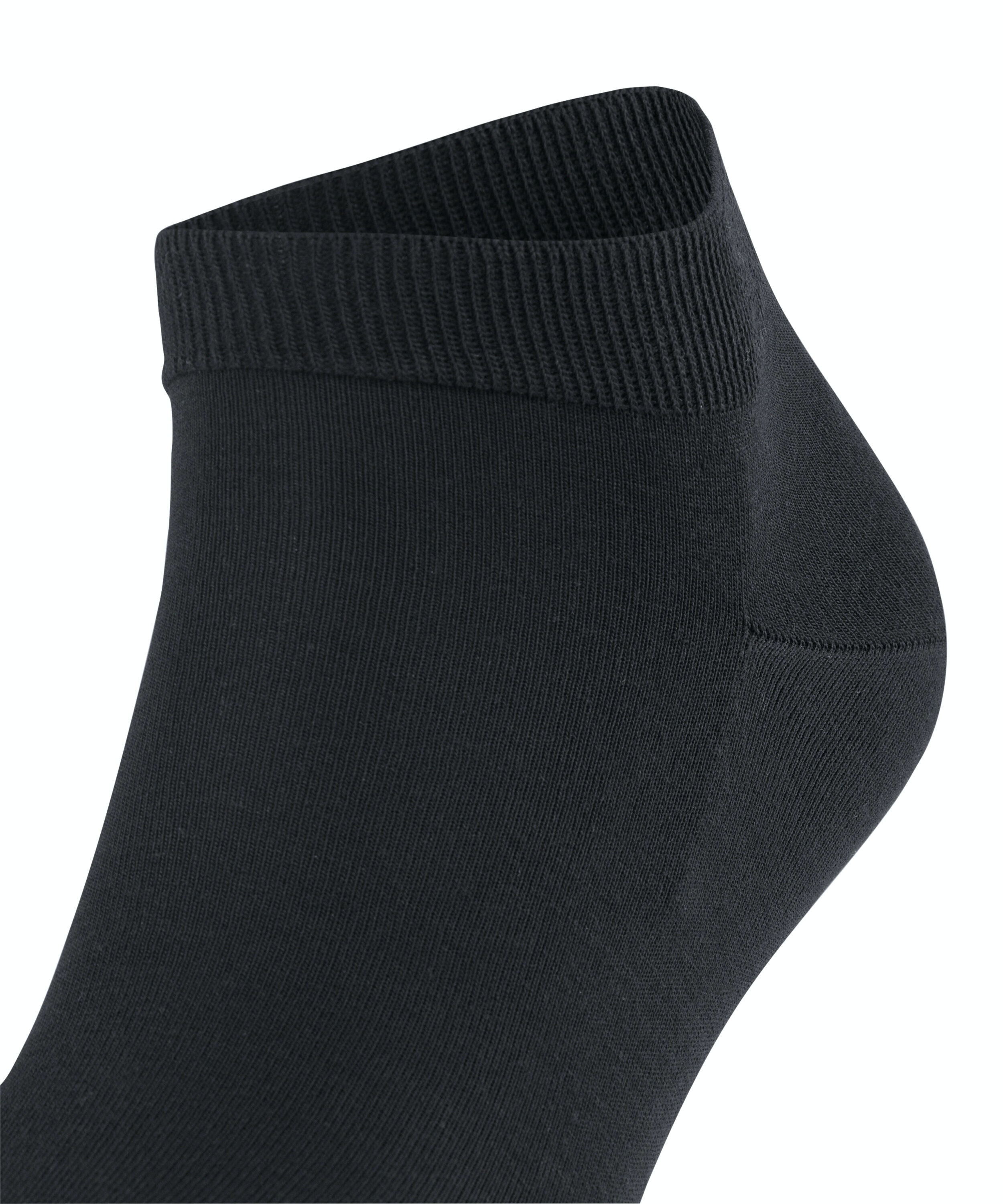 FALKE ClimaWool heren sneakersokken, zwart (black)