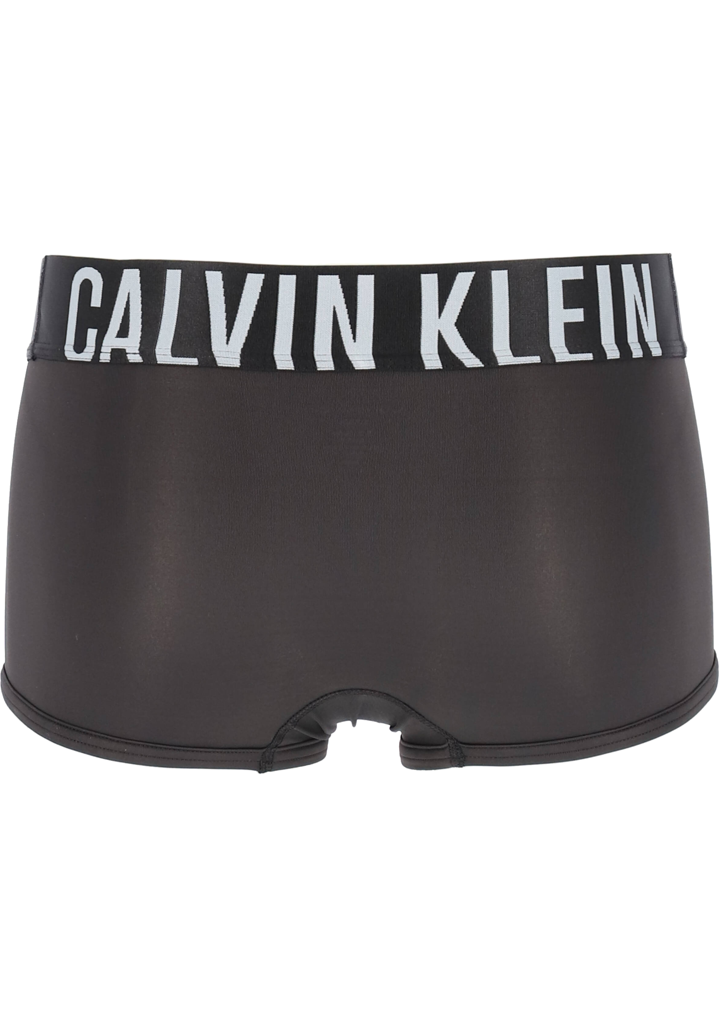 Calvin Klein INTENSE POWER Micro low rise trunk (2-pack), microfiber heren boxer kort, zwart en grijs