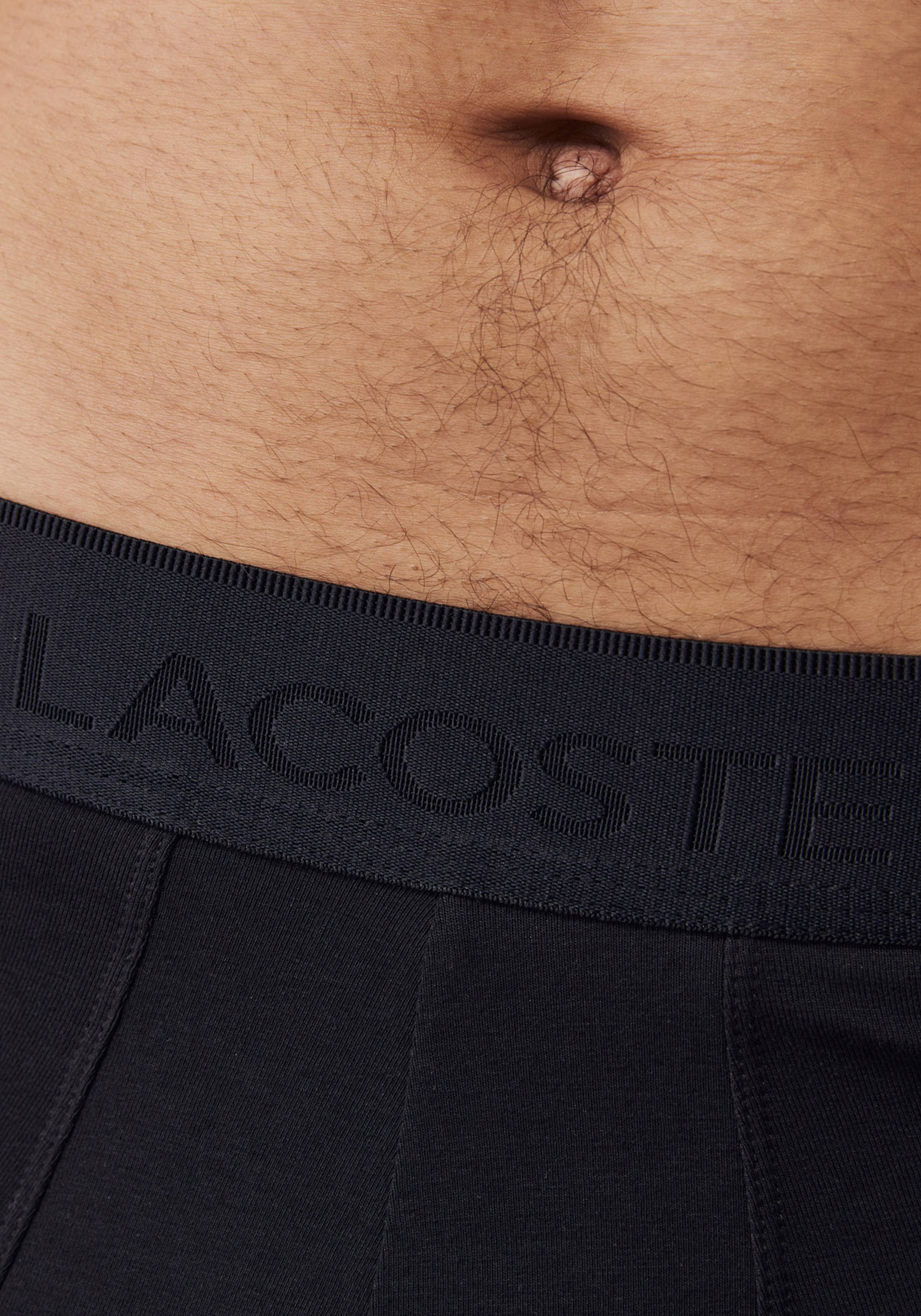 Lacoste Boxer Trunks (3-pack), heren boxers kort, zwart