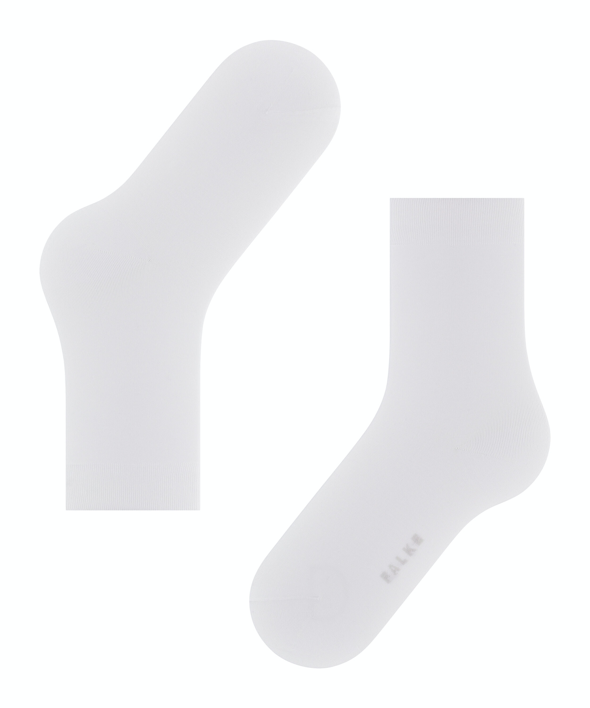 FALKE Cotton Touch damessokken, wit (white)