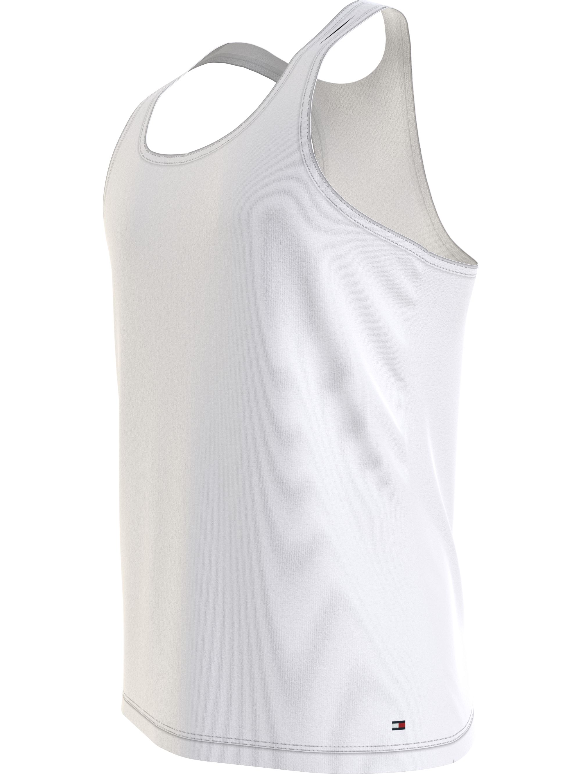 Tommy Hilfiger tanktop (3-pack), heren singlet, wit