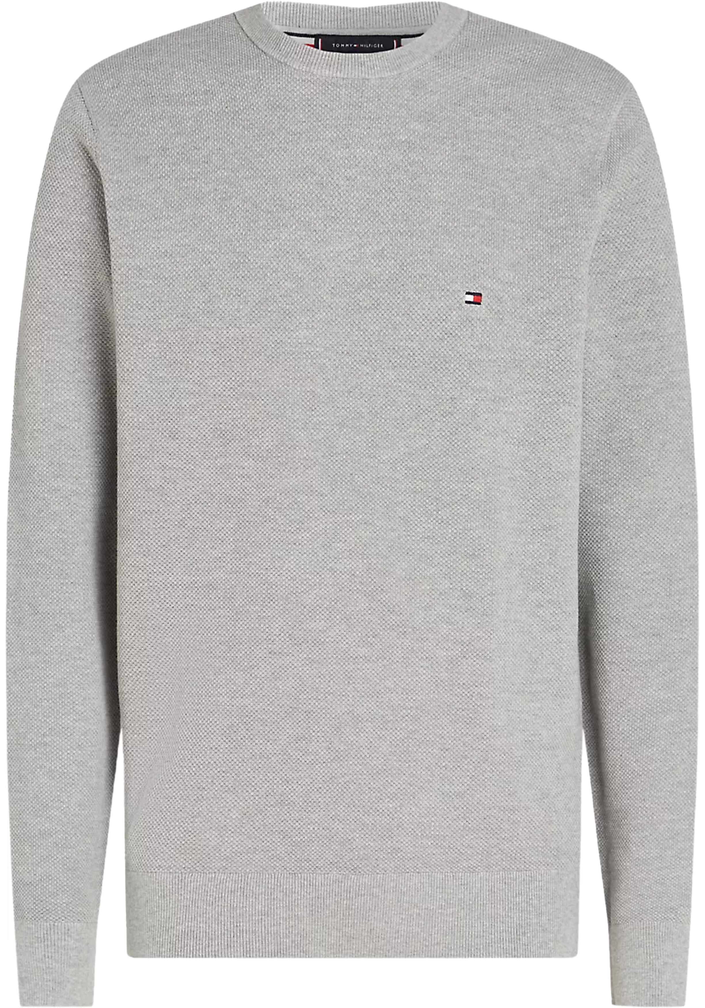 Tommy Hilfiger heren pullover katoen, grijs