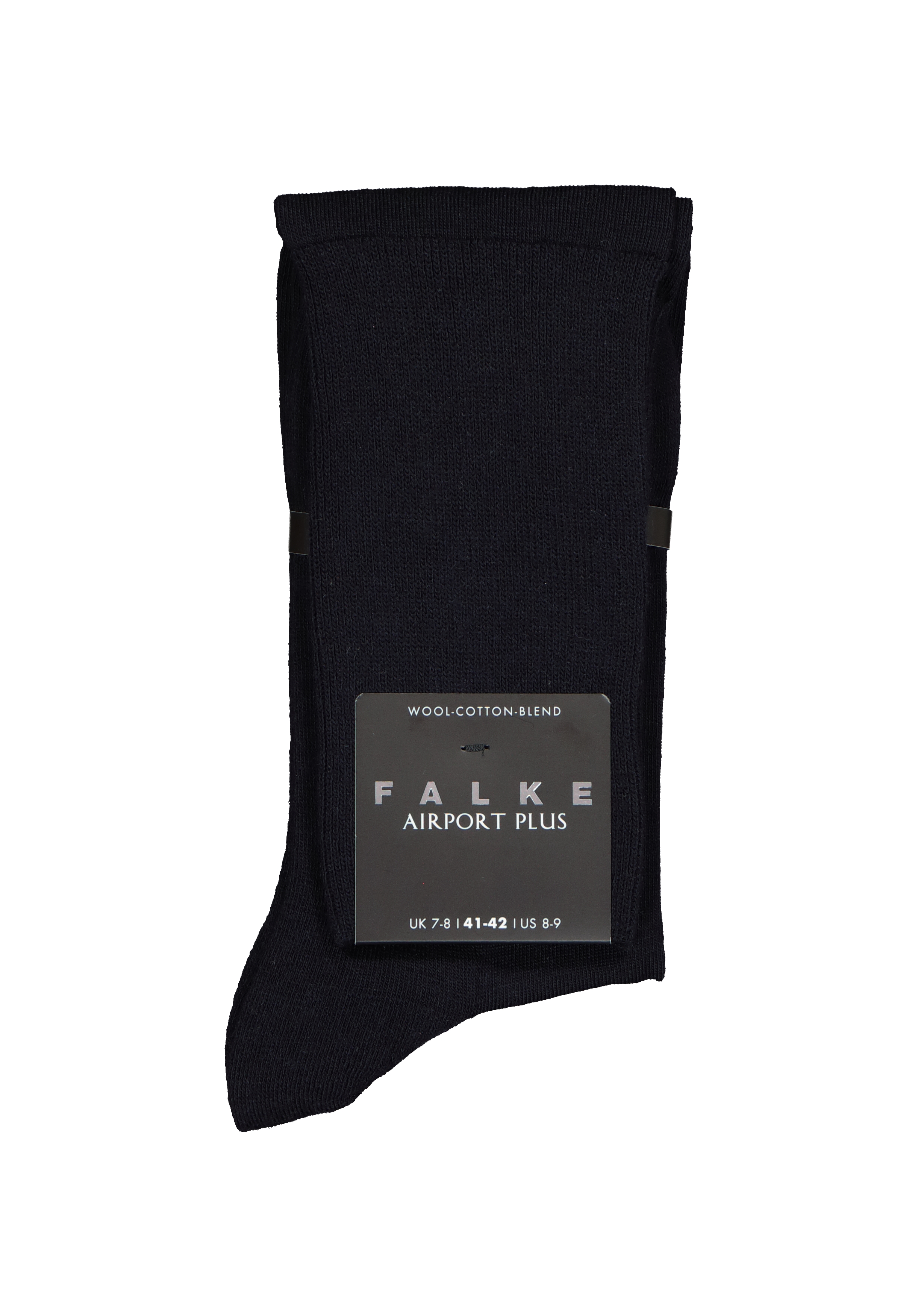 FALKE Airport Plus heren kniekousen, blauw (dark navy)