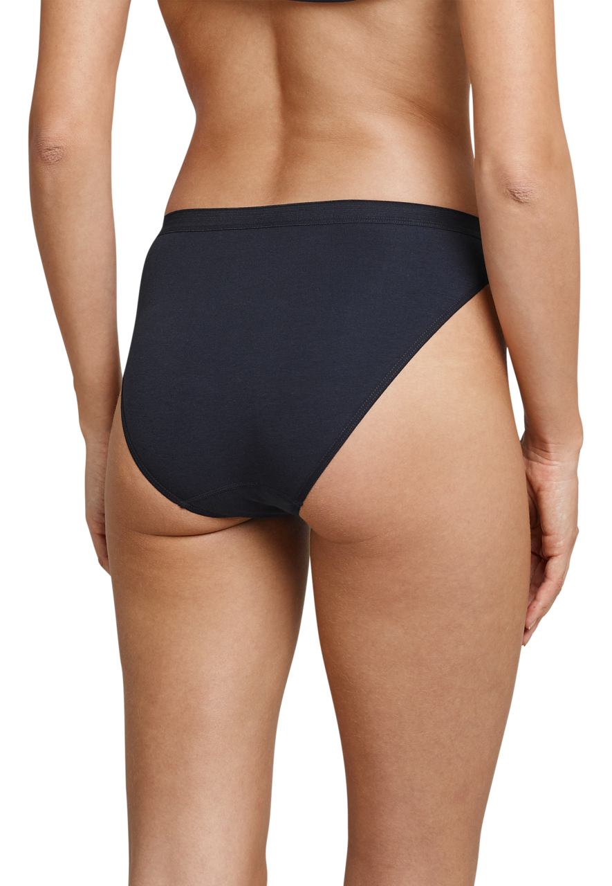 SCHIESSER Naturschonheit slip (1-pack), dames rio slip nachtblauw