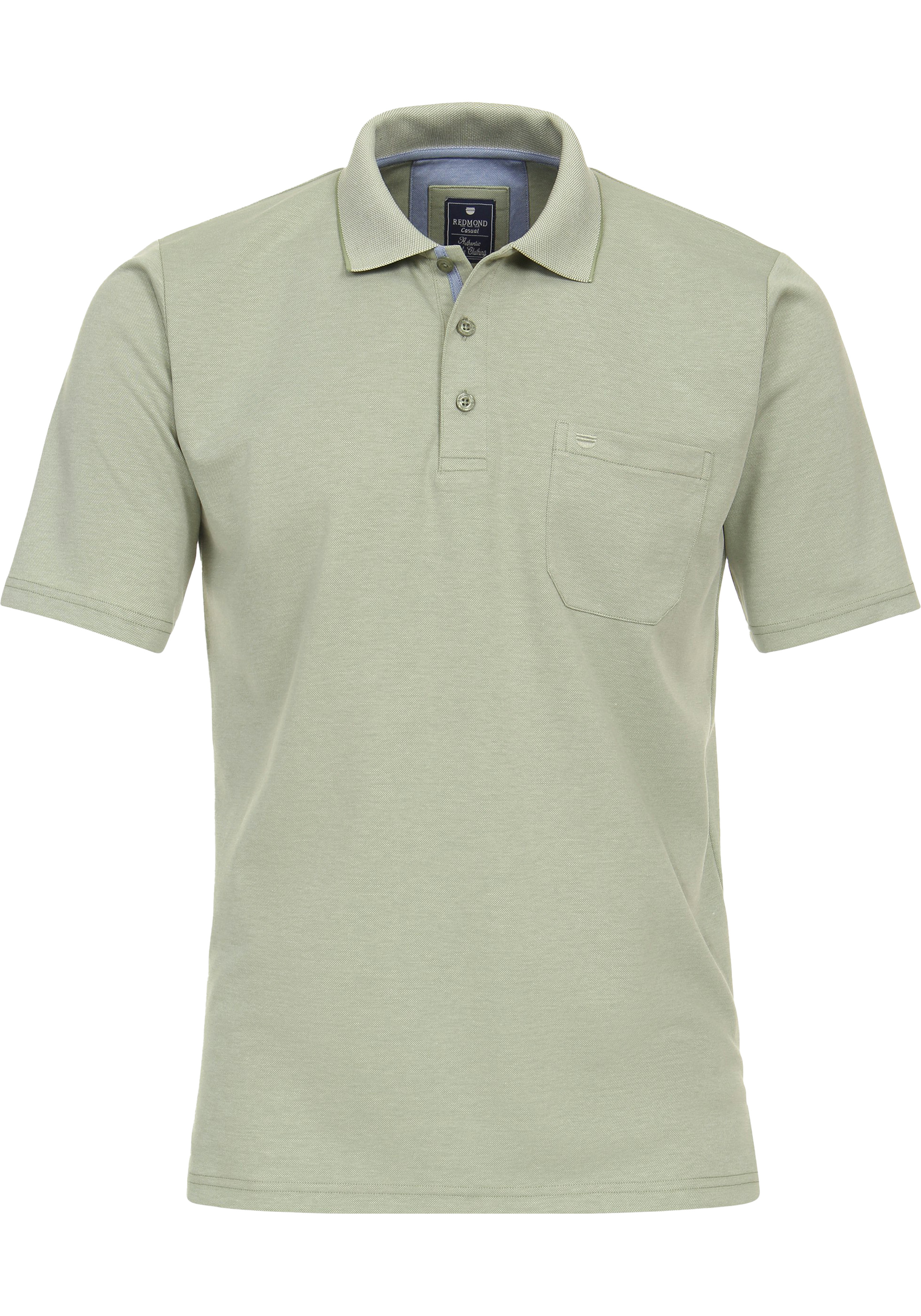 Redmond regular fit heren polo, jersey, groen