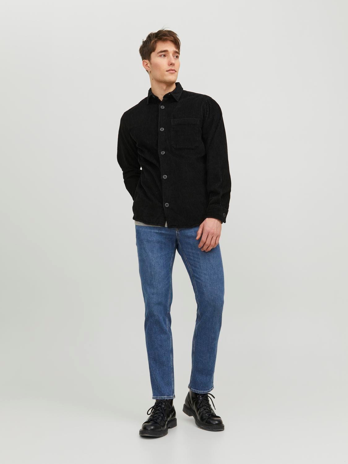 JACK & JONES Clark Original regular fit, heren jeans, denimblauw