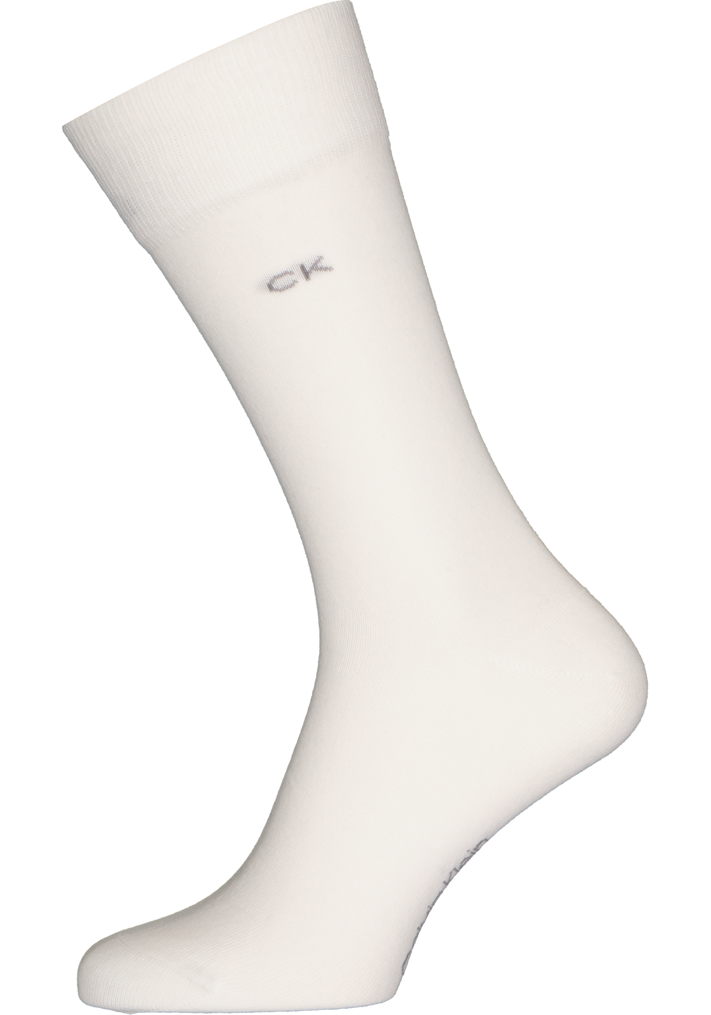 Calvin Klein Sock (2-pack), heren sokken, wit