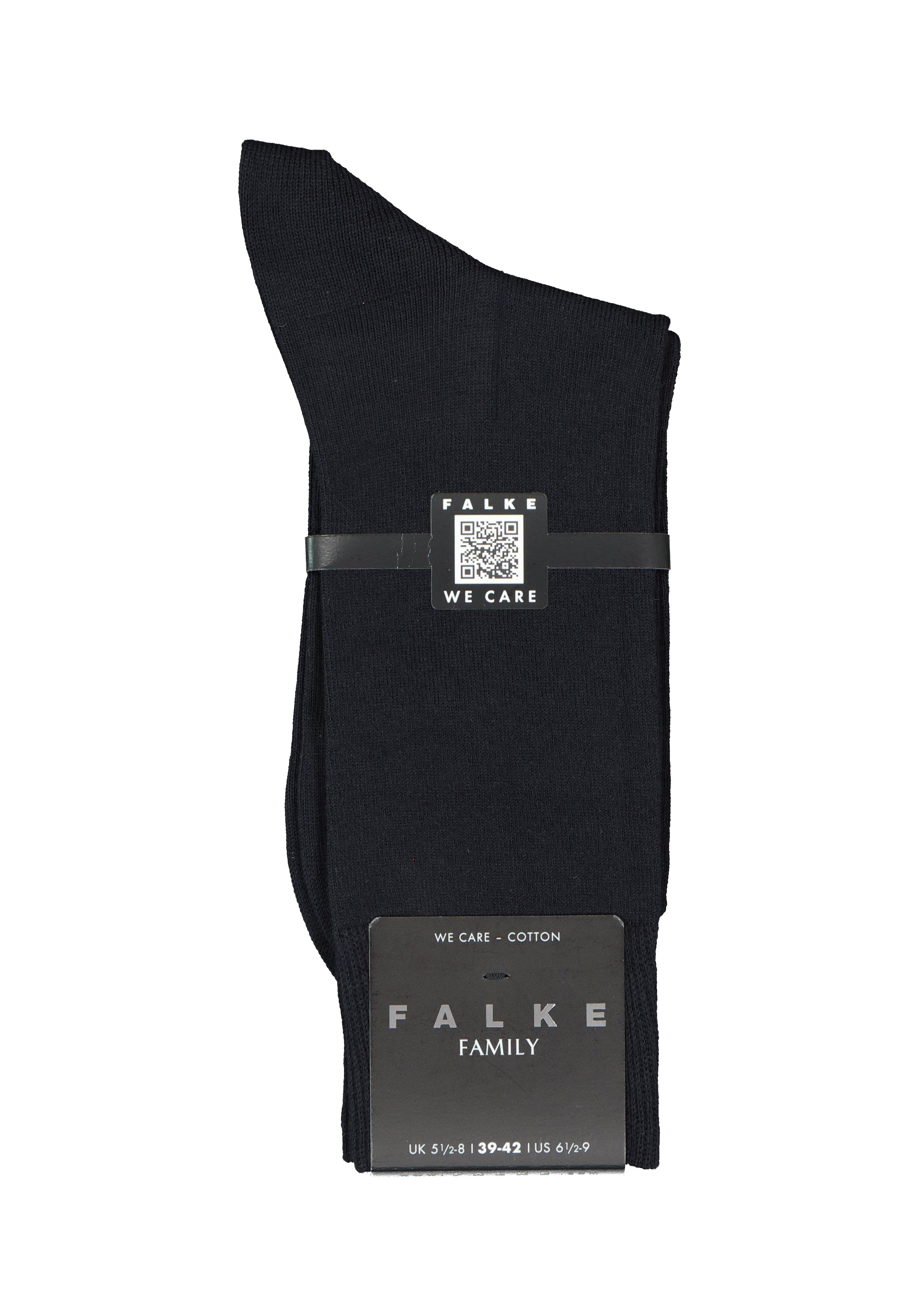 FALKE Family herensokken, marine blauw (dark navy)