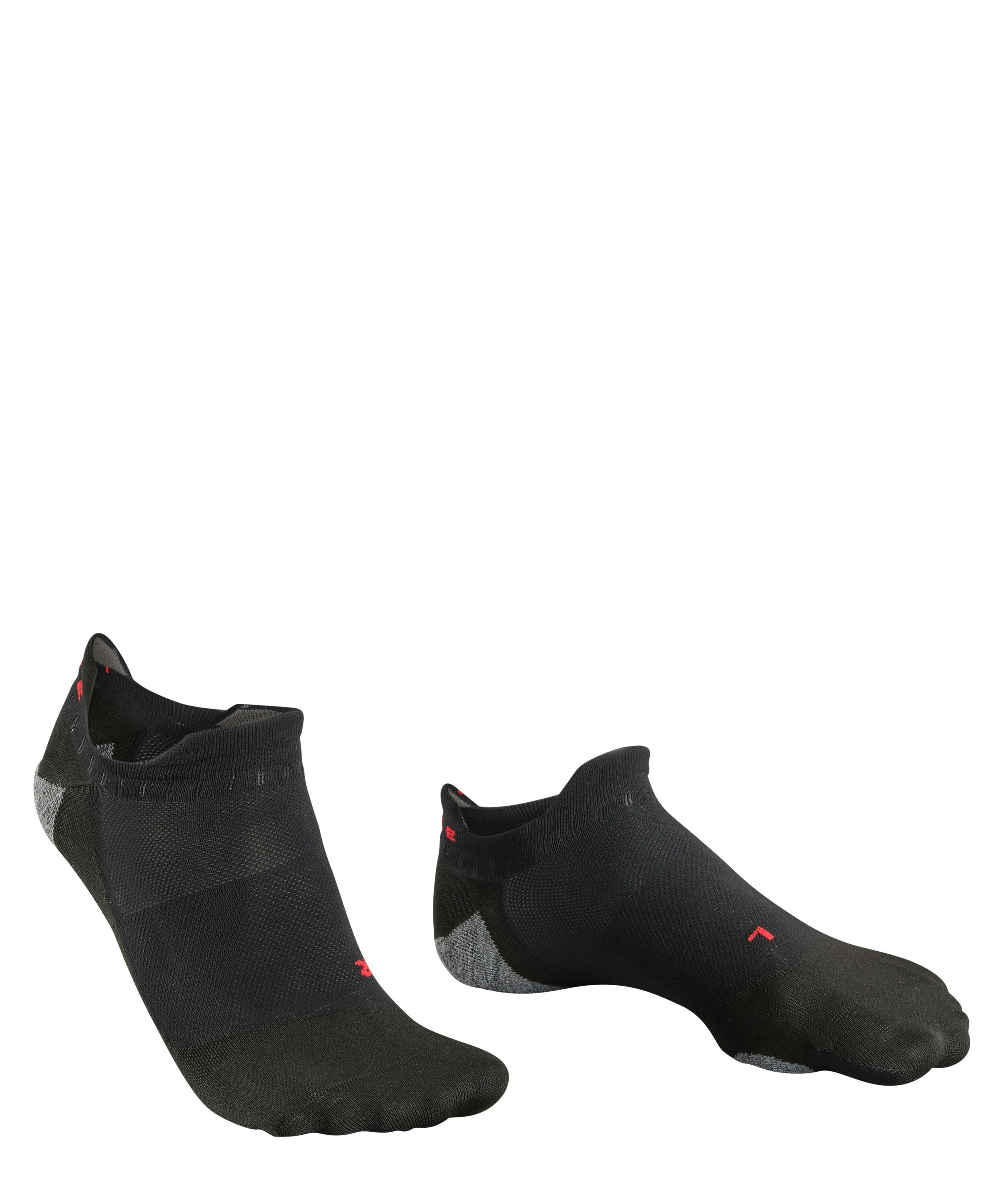 FALKE RU5 Race Invisible heren running kousenvoetjes, zwart (black-mix)