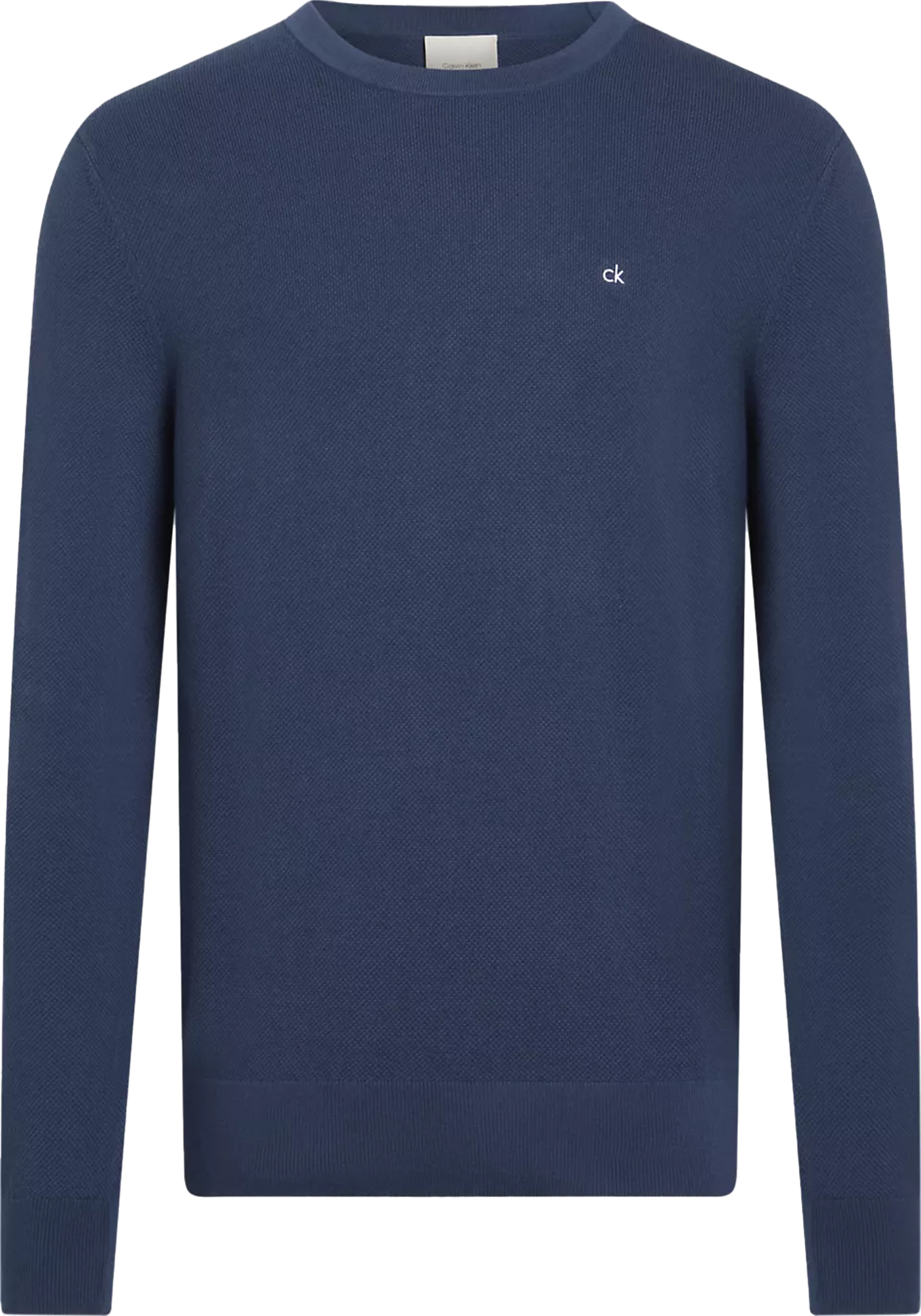 Calvin Klein heren pullover katoenmengsel, donkerblauw