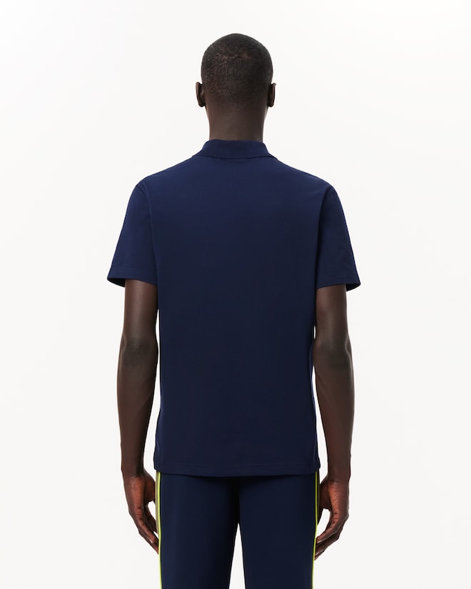 Lacoste Sport Polo Regular Fit stretch, navy blauw