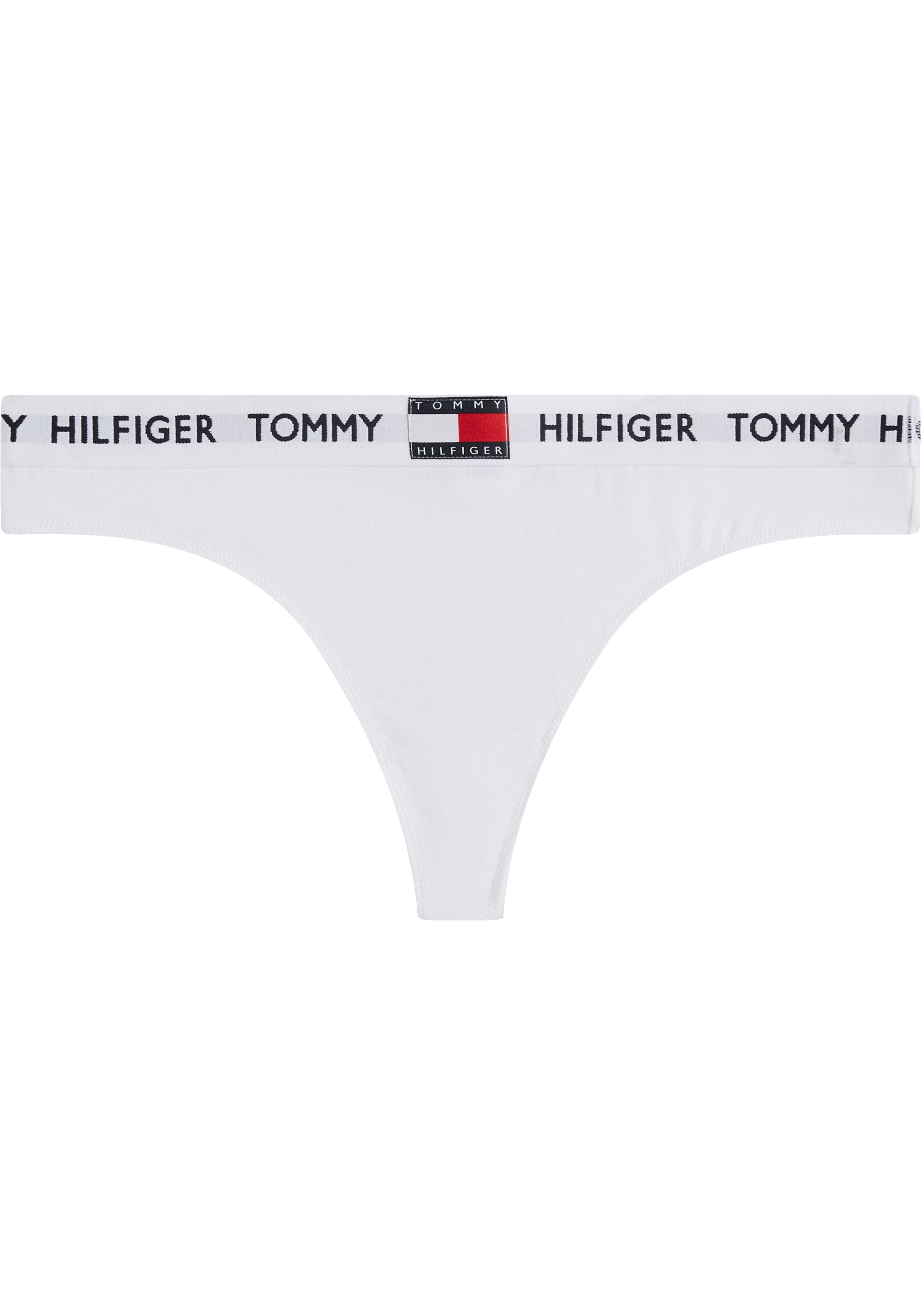 Tommy Hilfiger dames Tommy 85 string (1-pack), wit