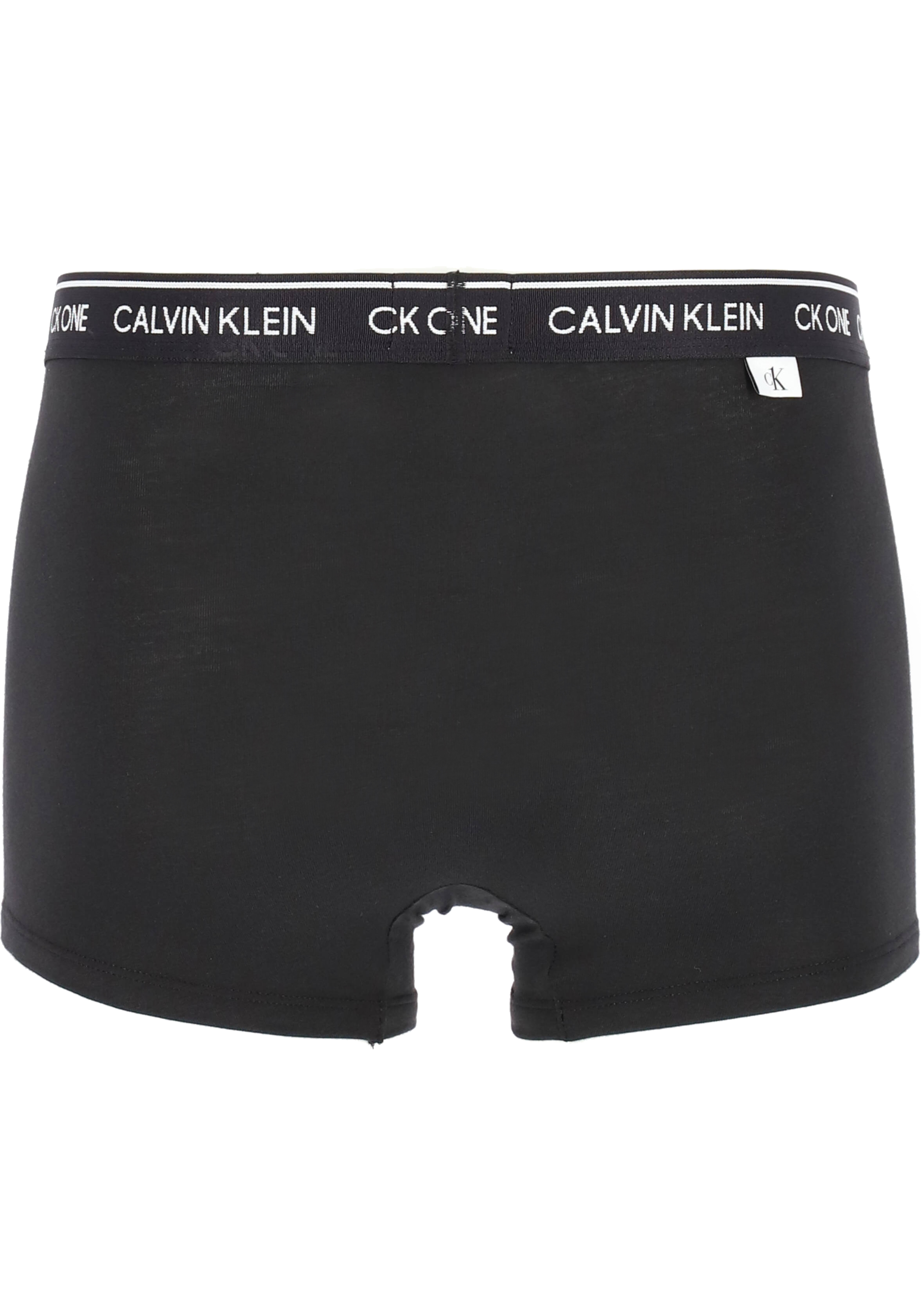 Calvin Klein CK ONE Cotton trunk (1-pack), heren boxer normale lengte, zwart