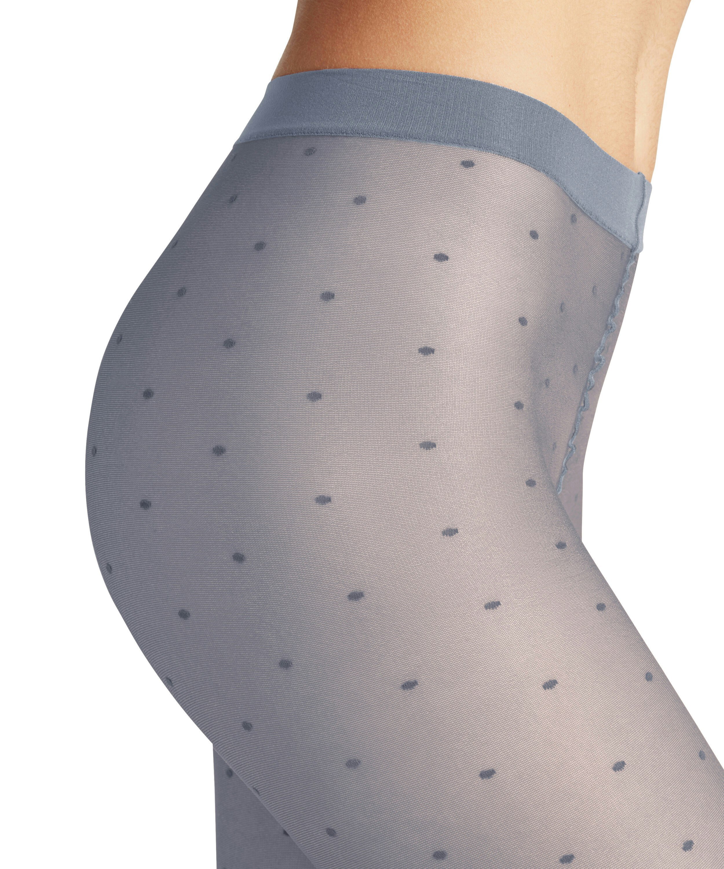 FALKE Dot 15 DEN dames panty, pearl grey