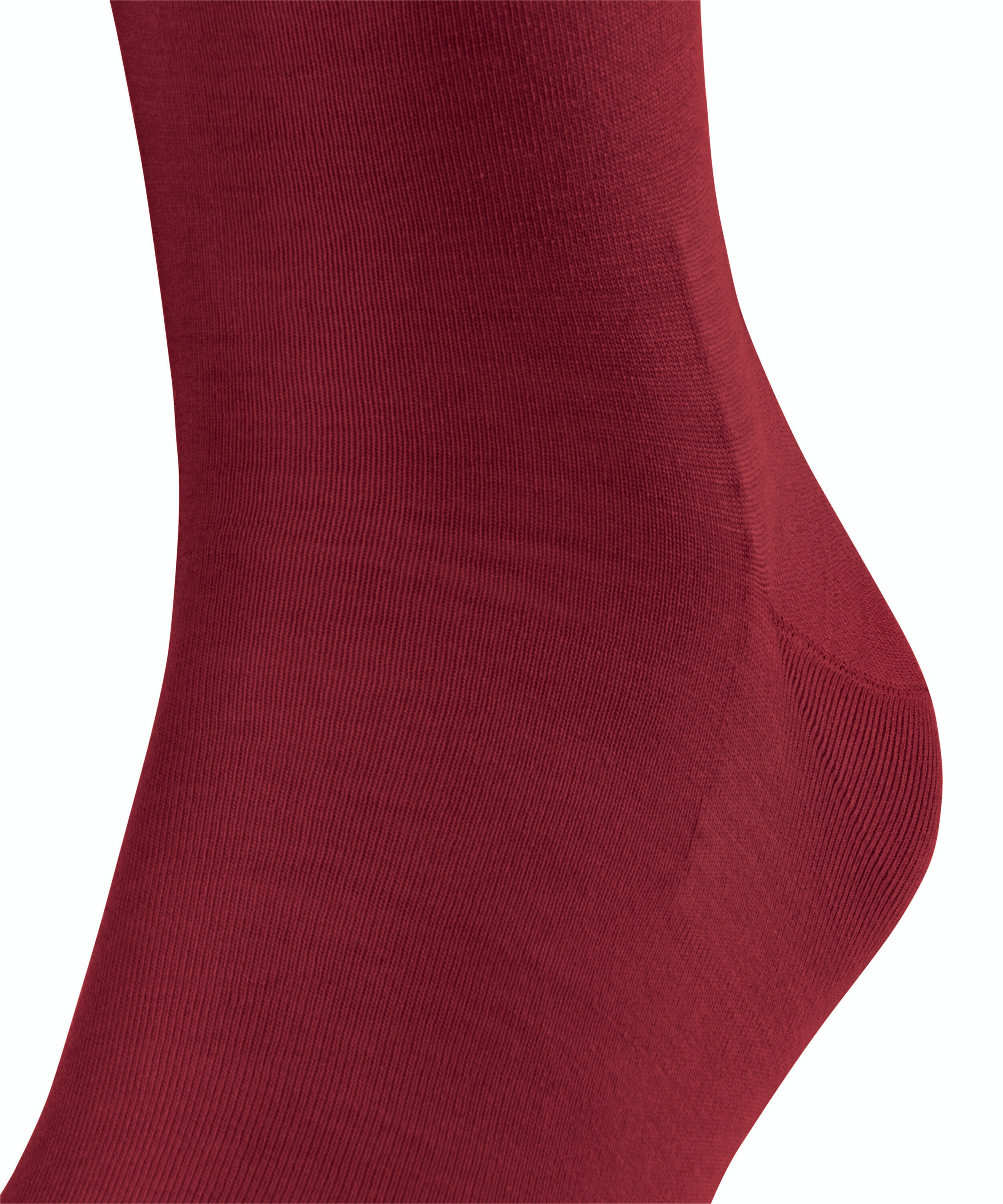 FALKE ClimaWool heren kniekousen, rood (scarlet)