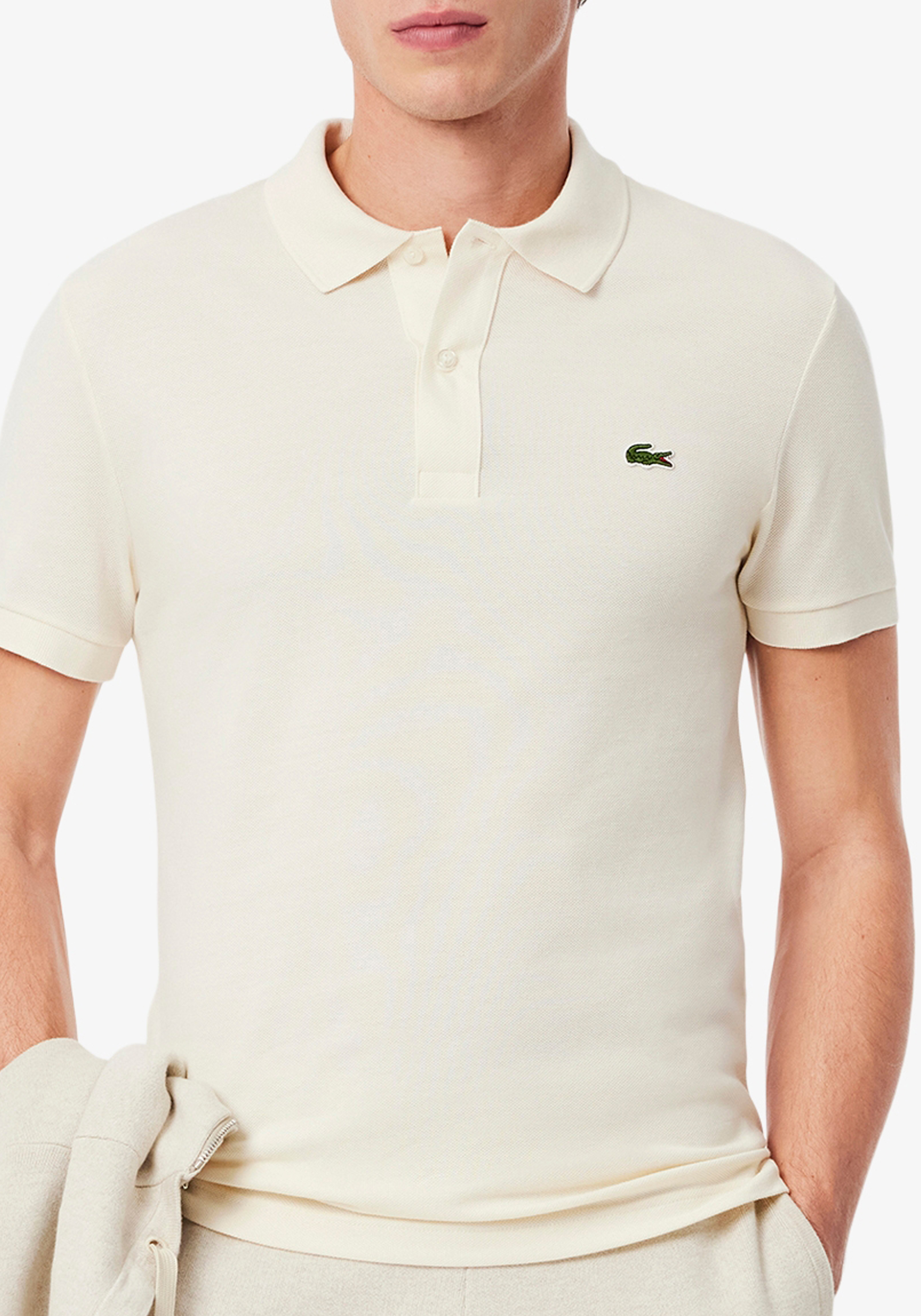 Lacoste Slim Fit polo, offwhite