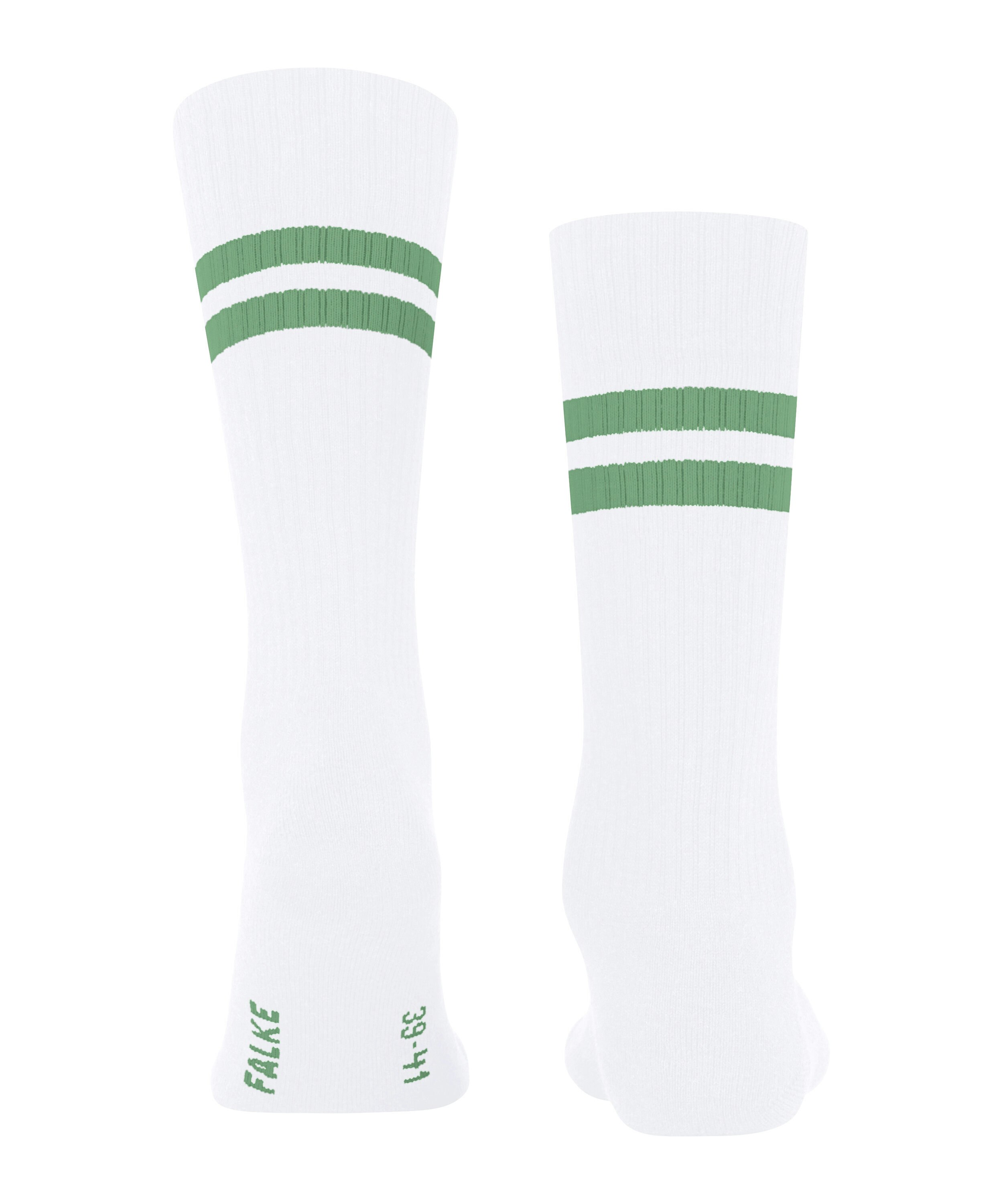 FALKE Dynamic unisex sokken, sneeuwwit met groen (schnee)