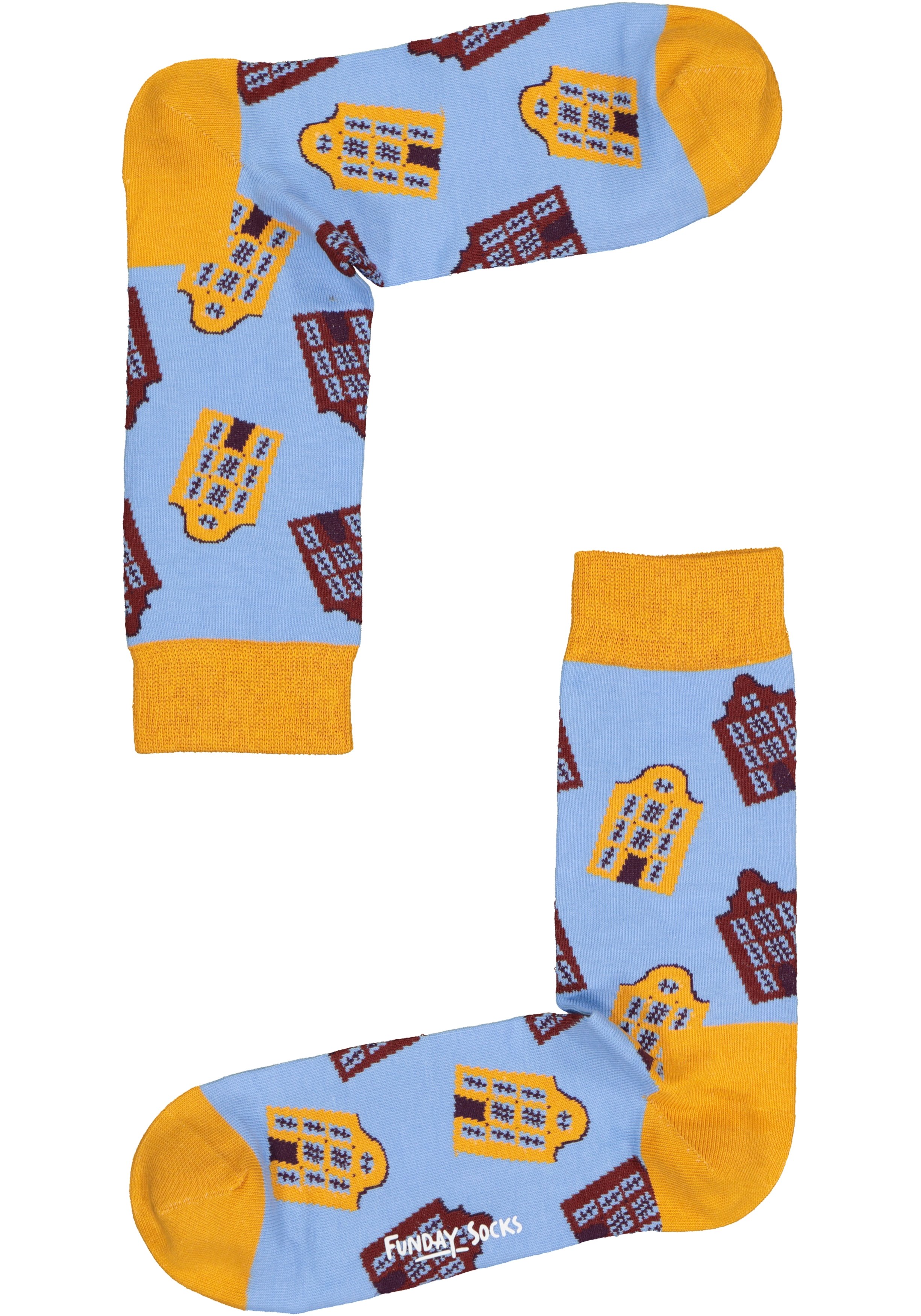 Funday Socks Giftset unisex sokken (4-pack), Dutch classics