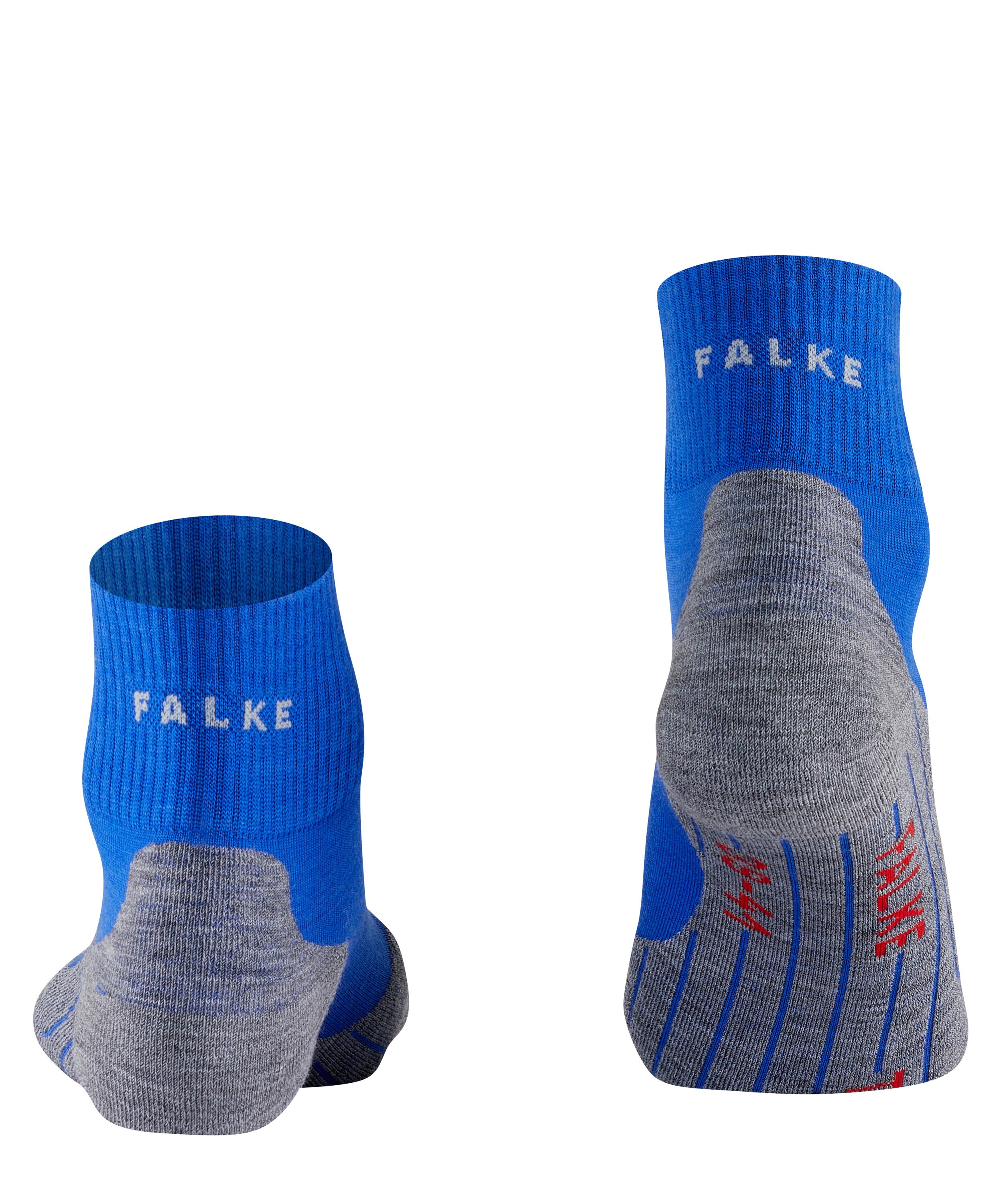 FALKE TK5 Wander Short heren trekking sokken kort, blauw (yve)