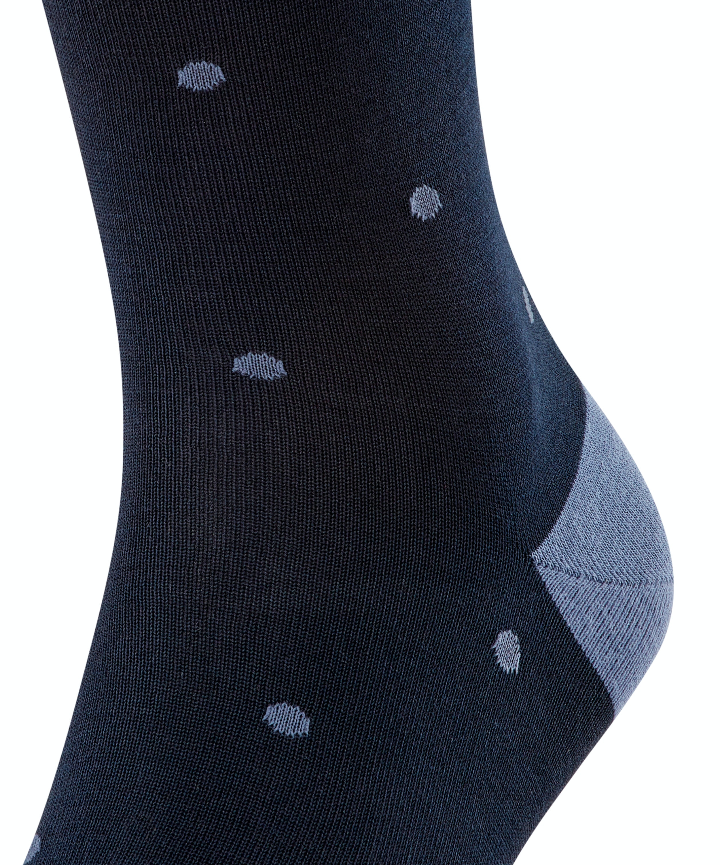 FALKE Dot herensokken, donkerblauw (dark navy)