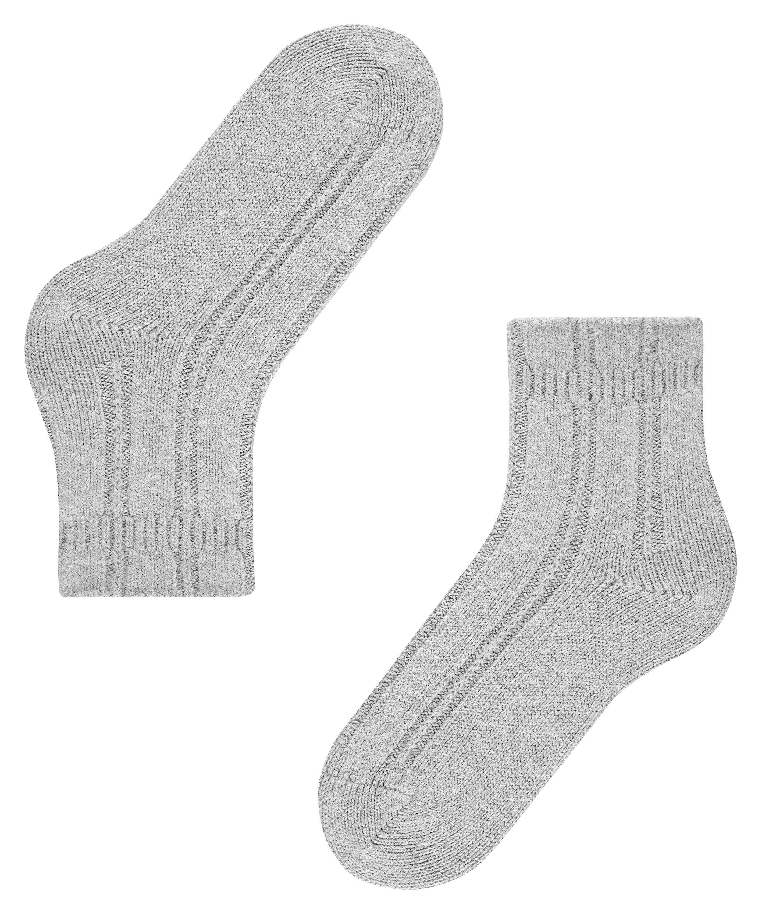 FALKE Bedsock damessokken, zilvergrijs (silver)