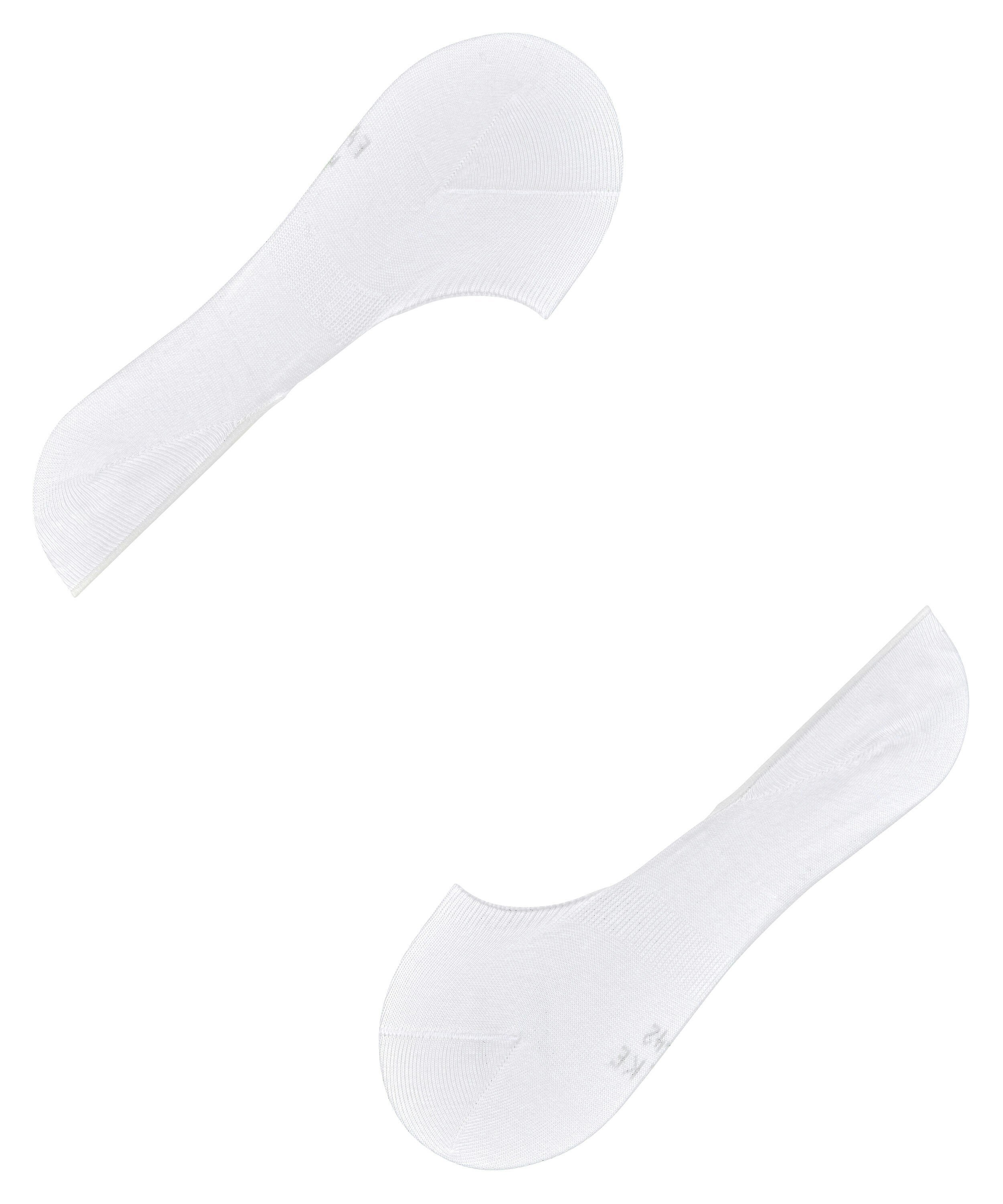 FALKE Step Medium Cut heren kousenvoetjes, wit (white)