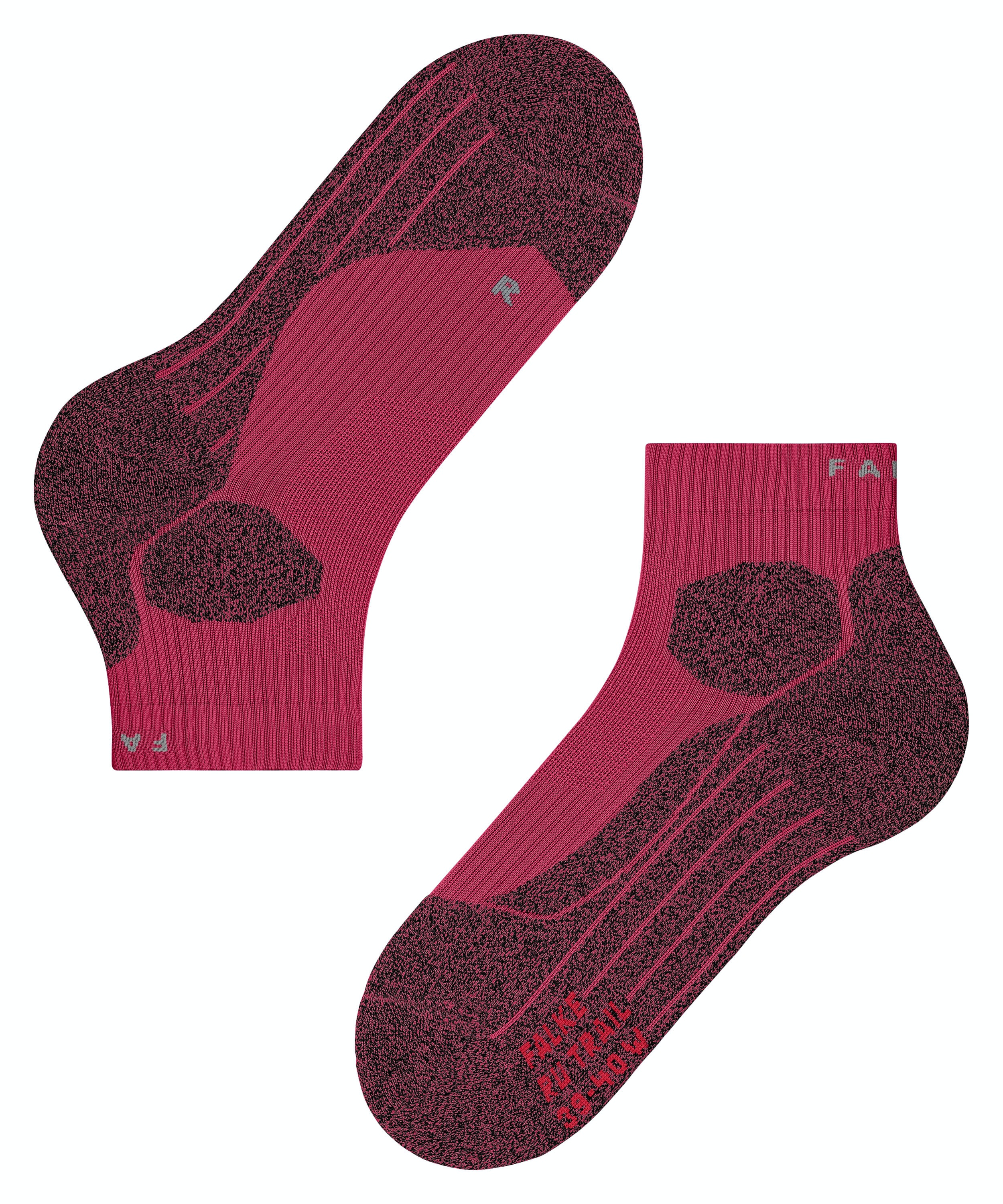 FALKE RU Trail damessokken, roze (rose)