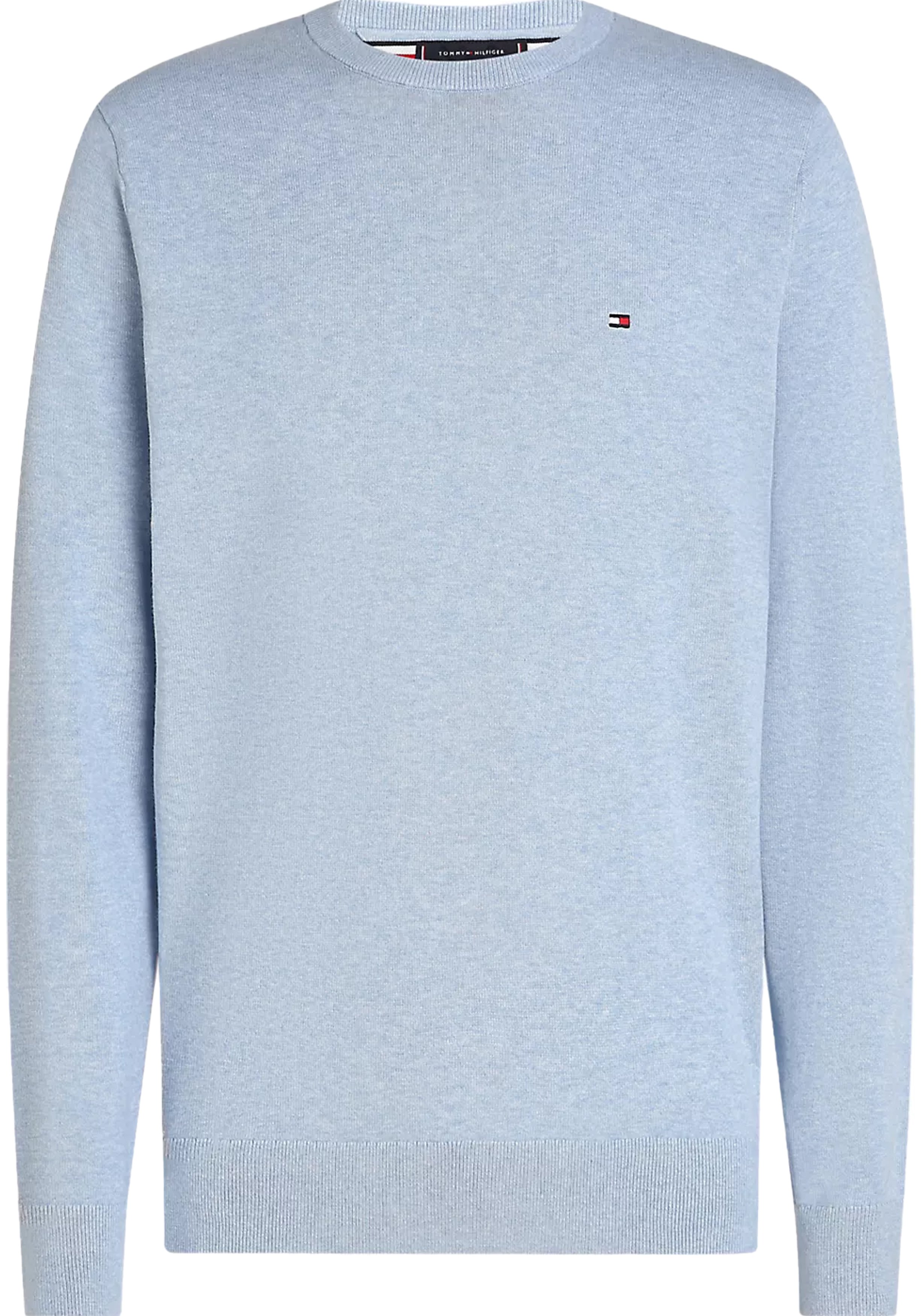 Tommy Hilfiger heren pullover katoen, blauw