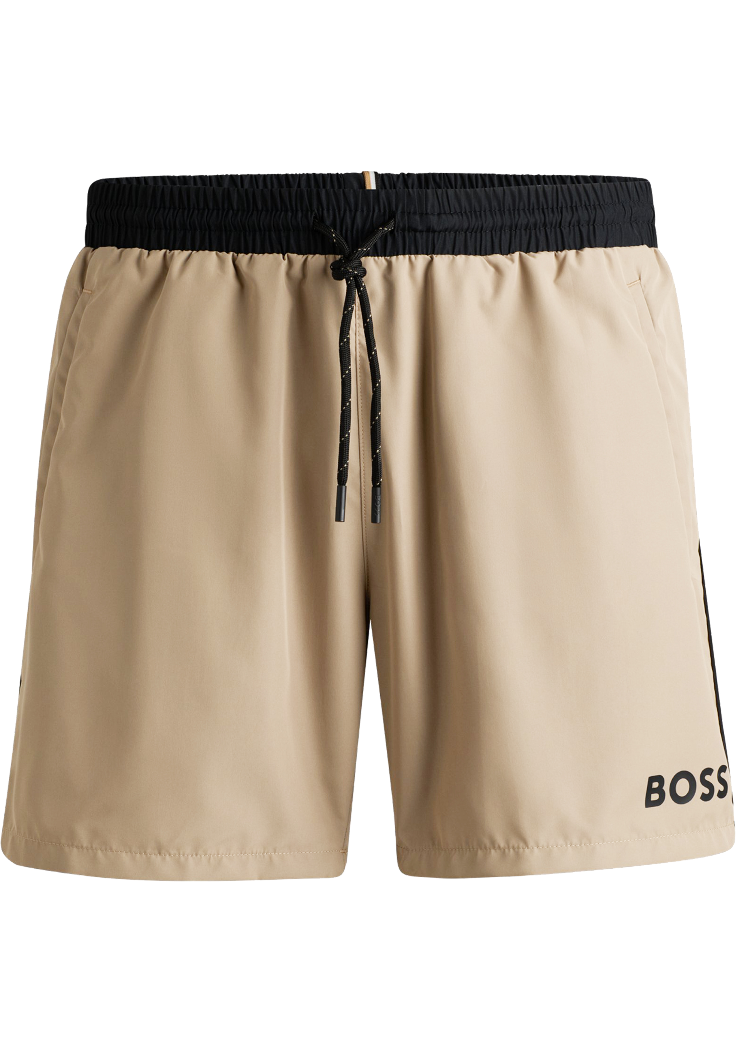 HUGO BOSS Starfish swim shorts, heren zwembroek, licht beige