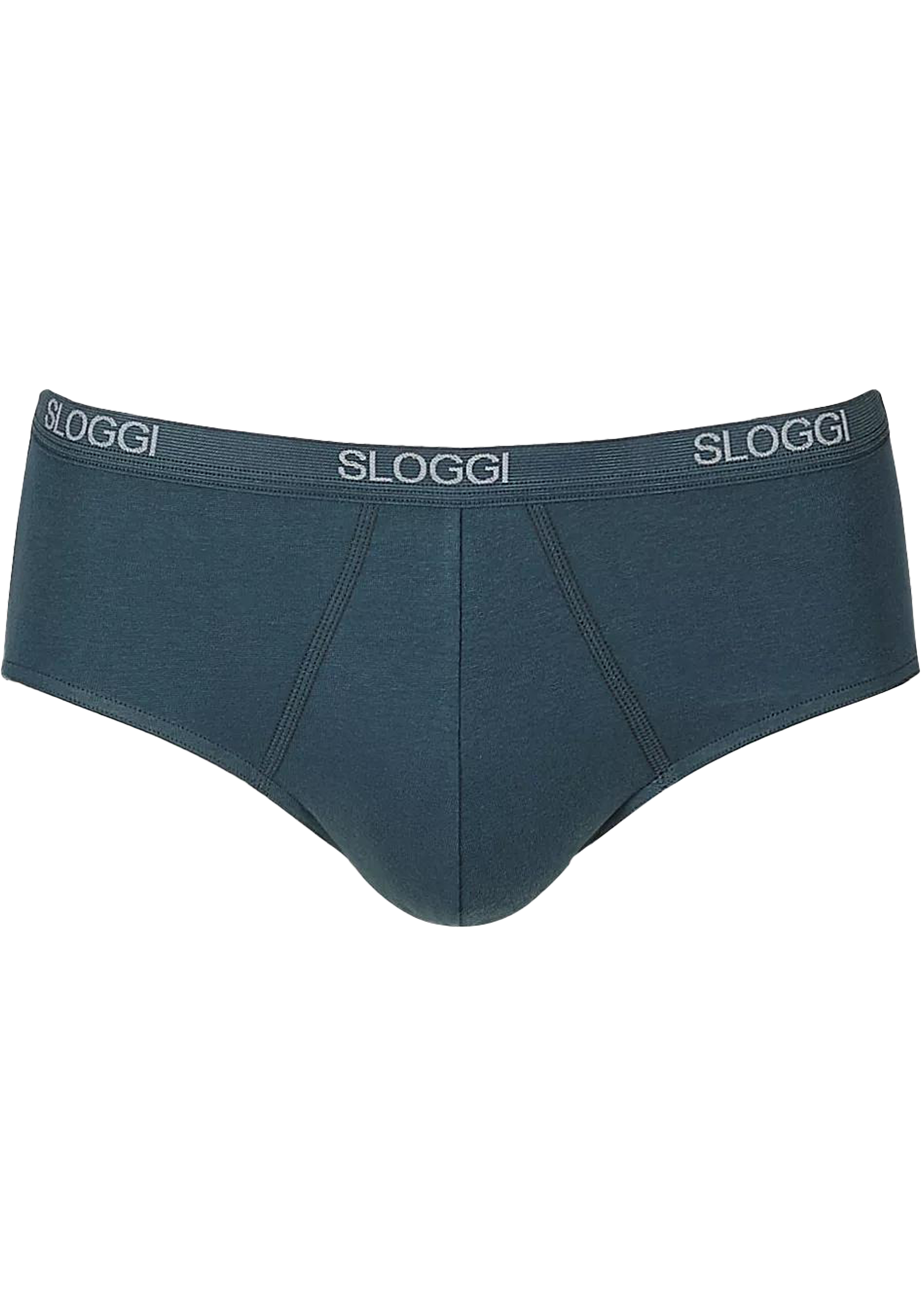 Sloggi Men Basic Midi, heren slip met smalle zijkanten (1-pack), nachtblauw